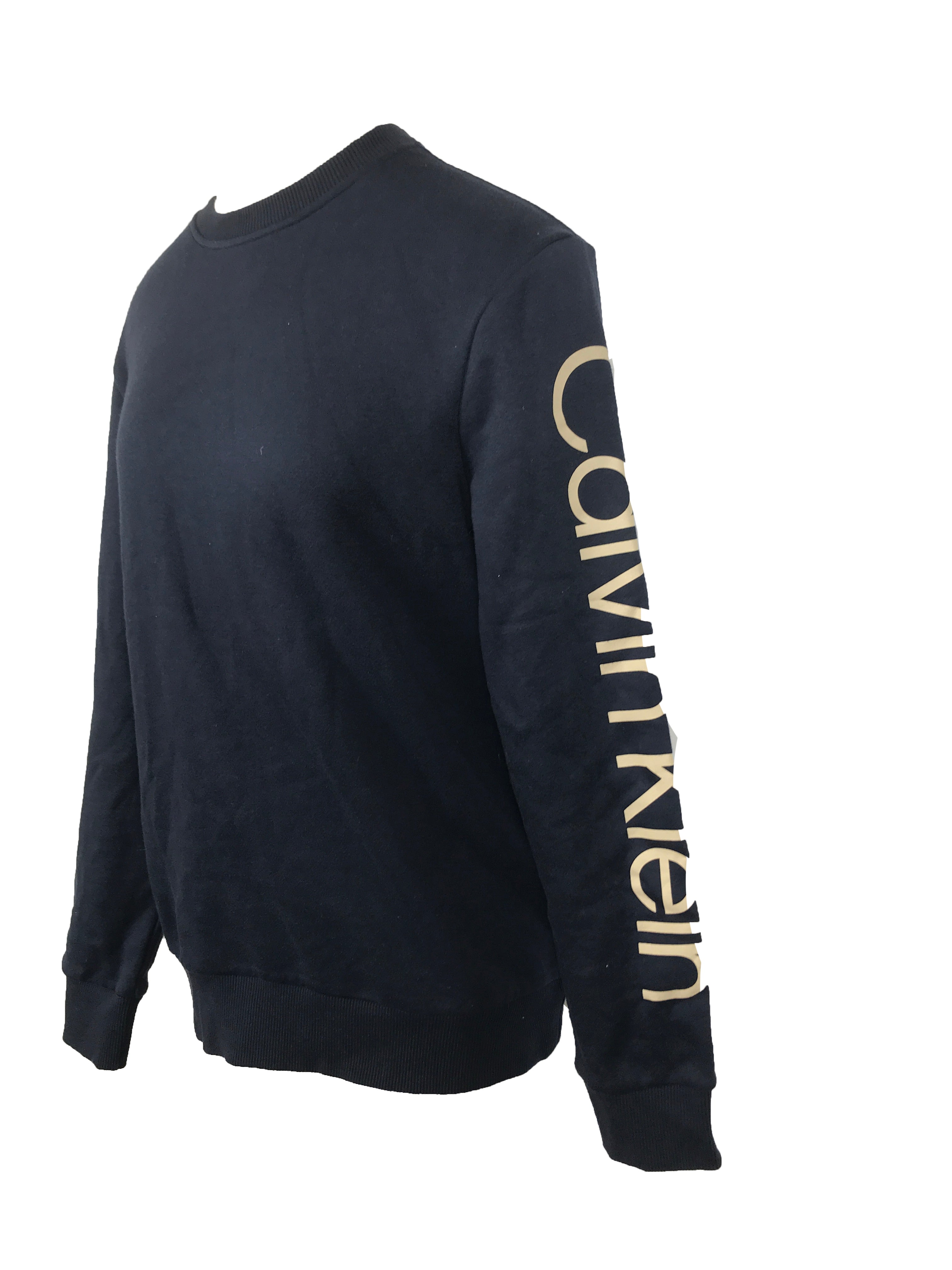 Navy calvin klein sweatshirt hotsell