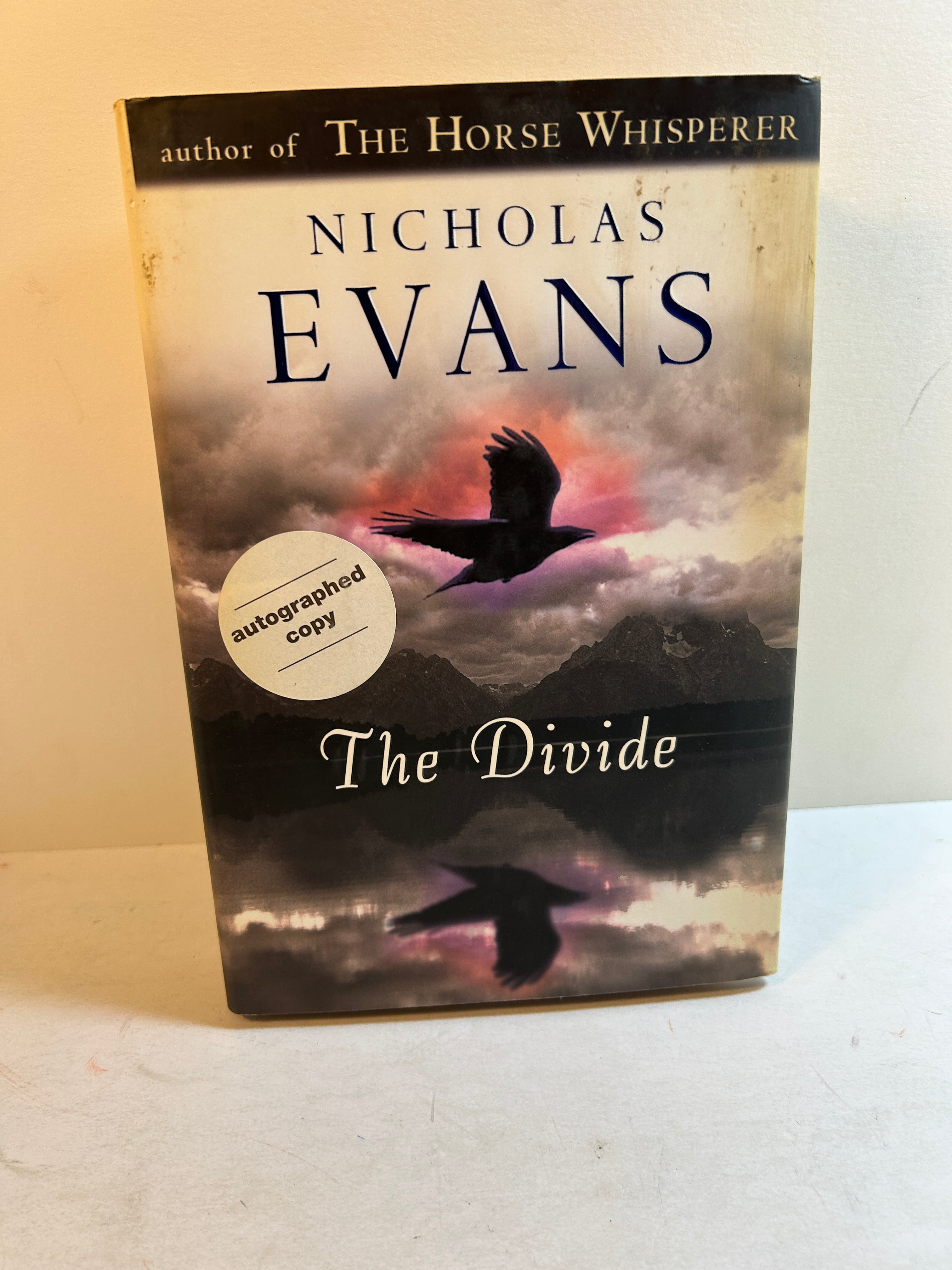 The Divide by Nicholas Evans *signed* 2005 HCDJ