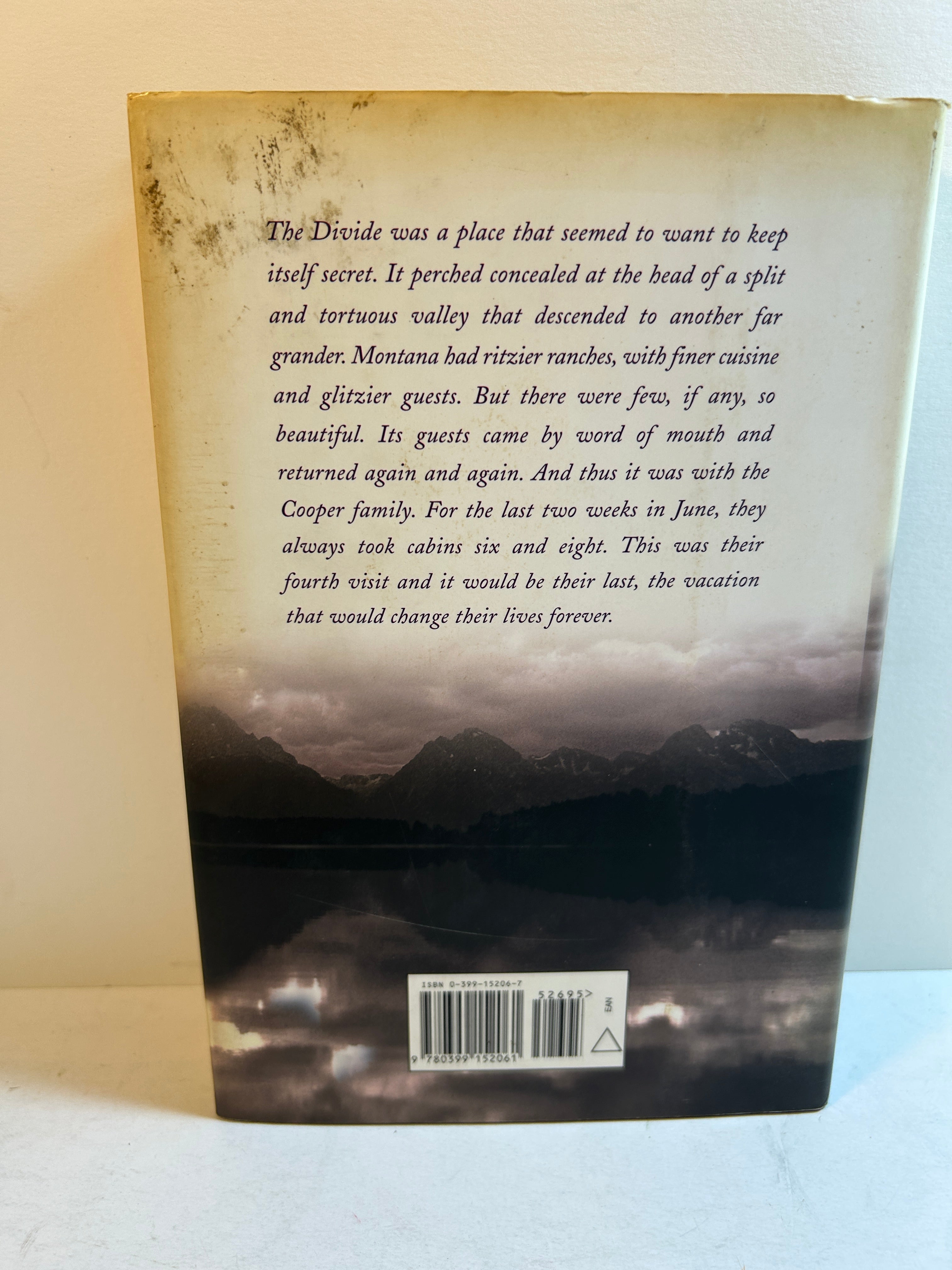 The Divide by Nicholas Evans *signed* 2005 HCDJ