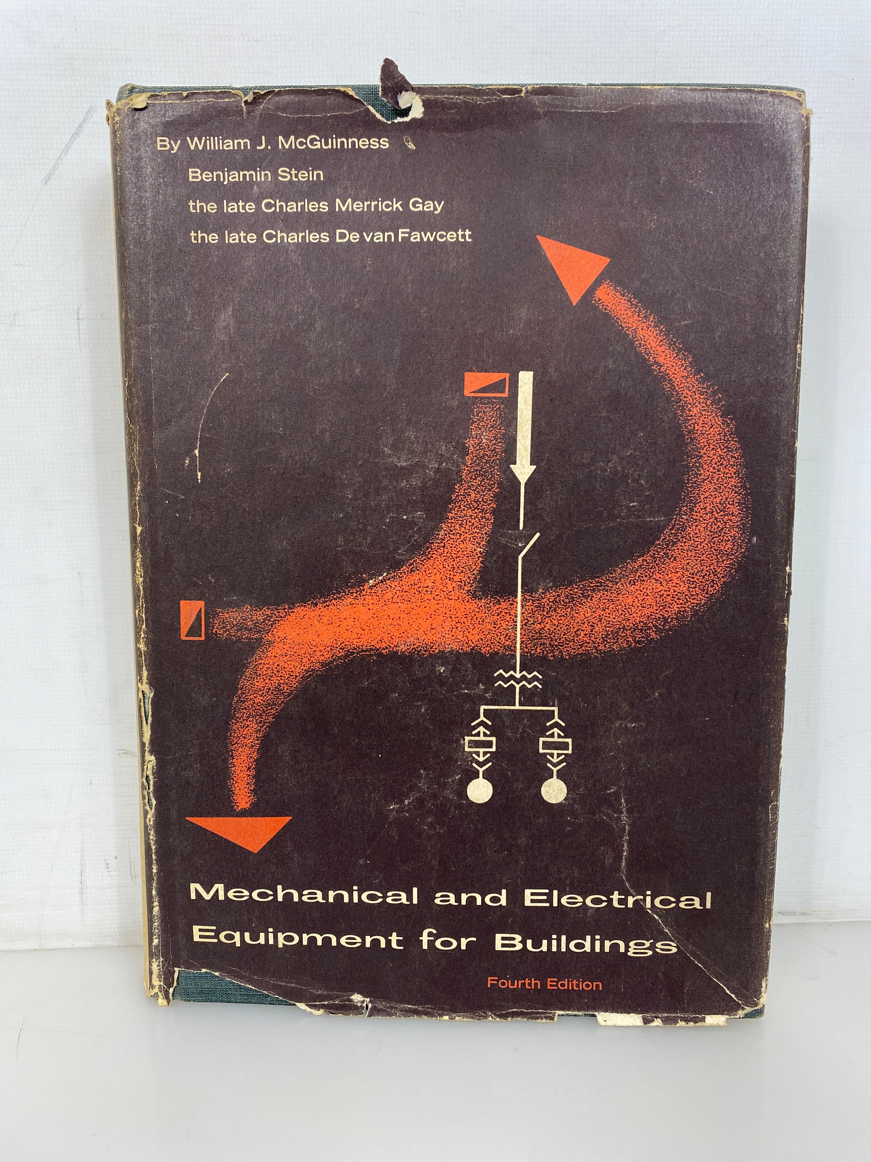 Mechanical & Electrical Equipment for Buildings by McGuinness 1964 HC DJ
