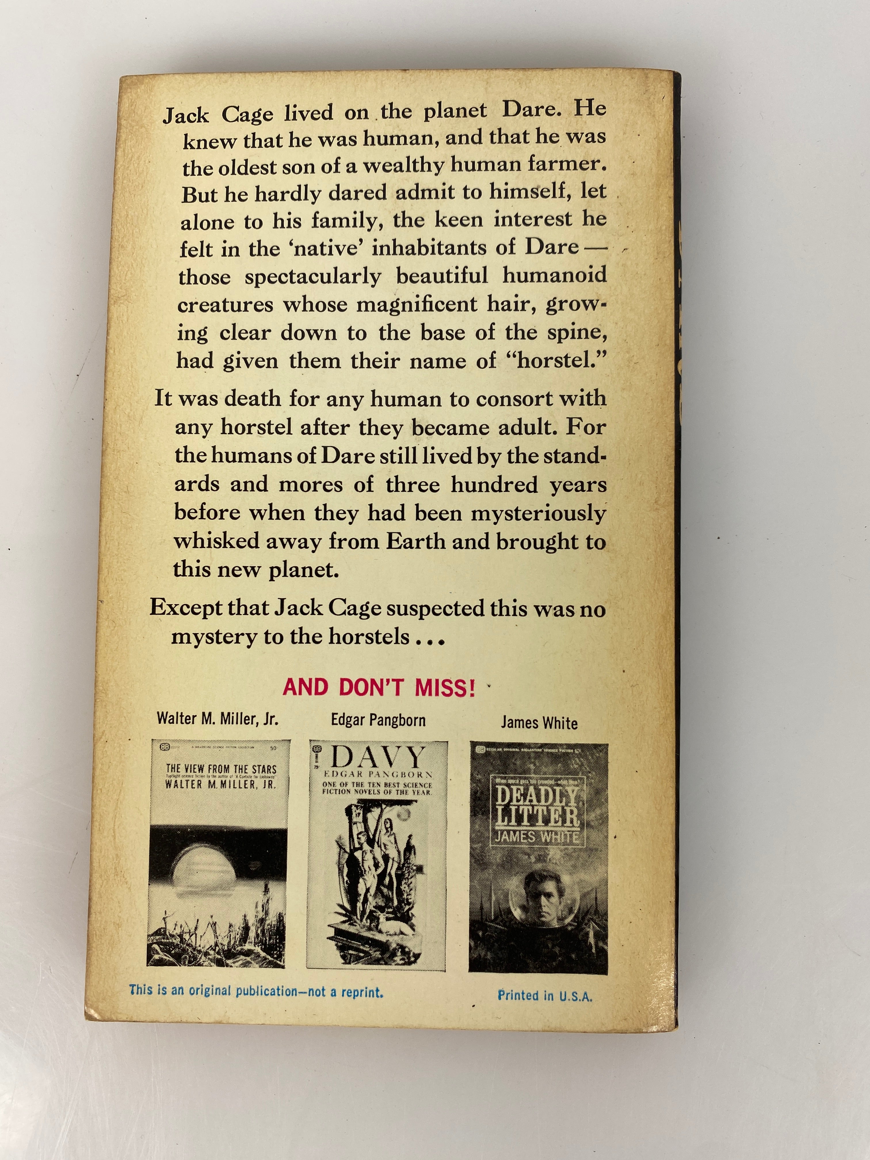 Dare Philip Jose Farmer Vintage Paperback SC 1965
