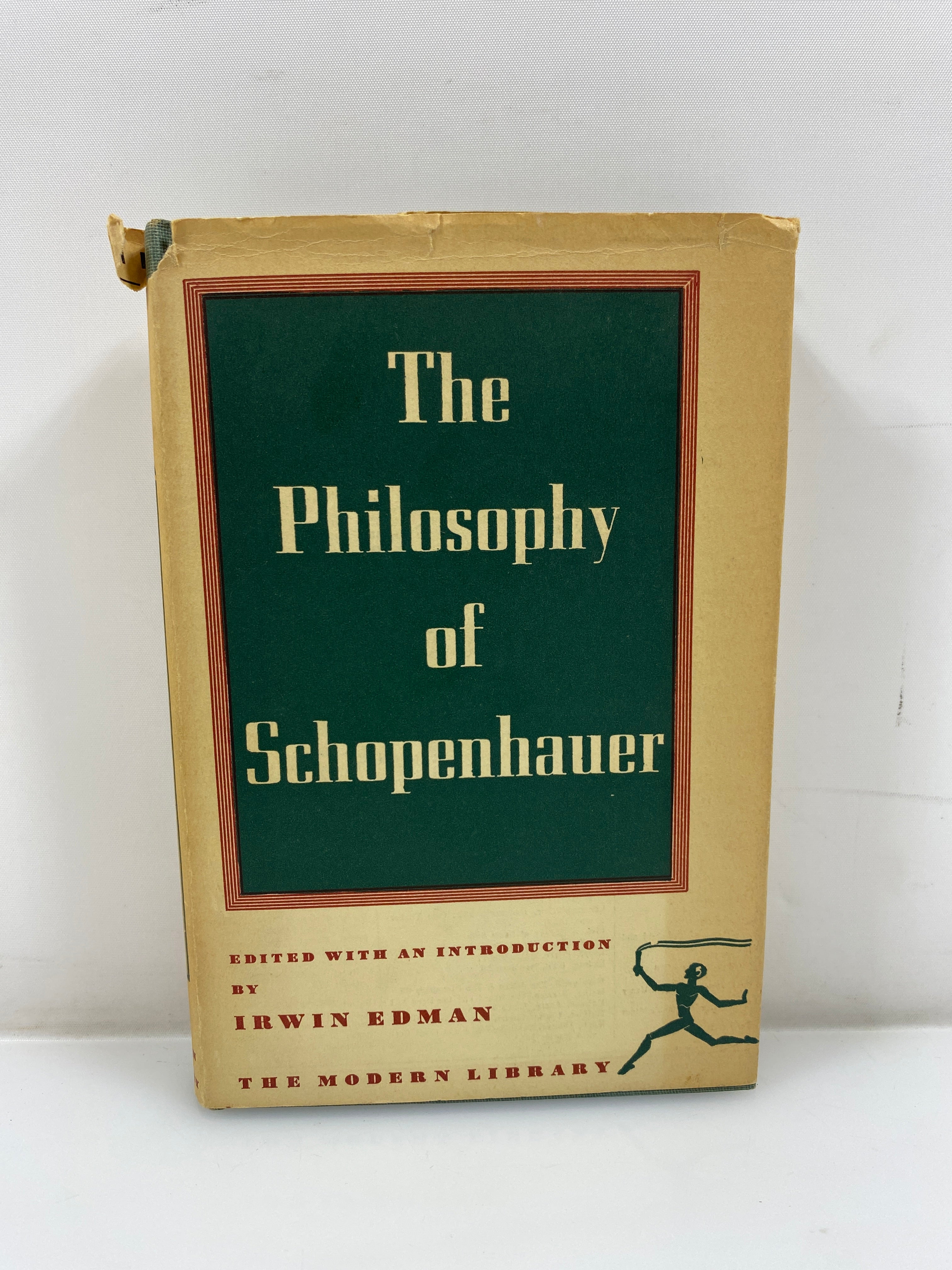 The Philosophy of Schopenhauer The Modern Library 1956 HCDJ