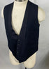 Vintage 1880's-1910's Black Tuxedo Suit Jacket with Vest Men's Size Unknown
