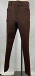 Vintage 1970's Brown Knit Pants Men's Size Unknown