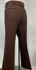 Vintage 1970's Brown Knit Pants Men's Size Unknown