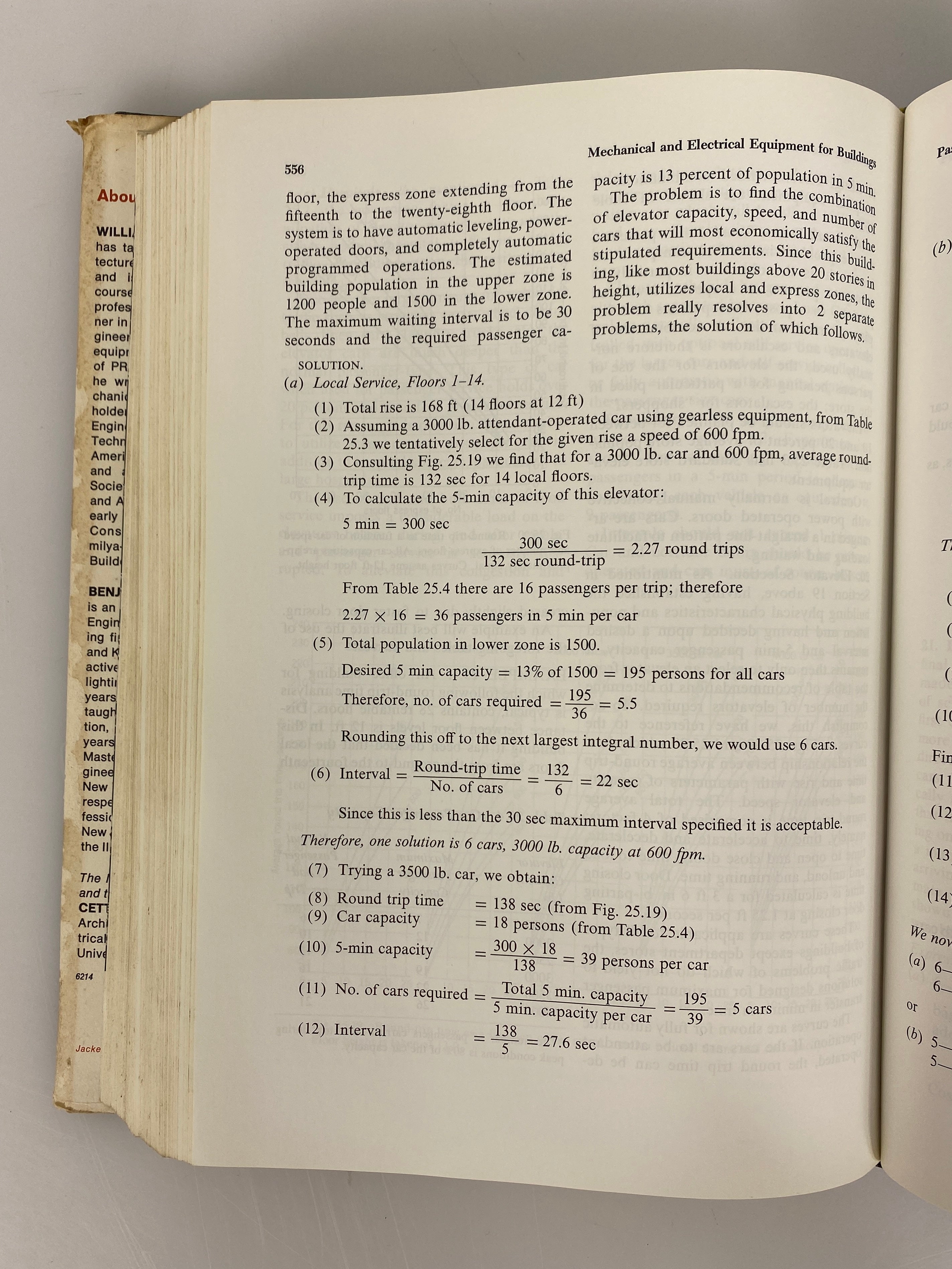 Mechanical & Electrical Equipment for Buildings by McGuinness 1964 HC DJ