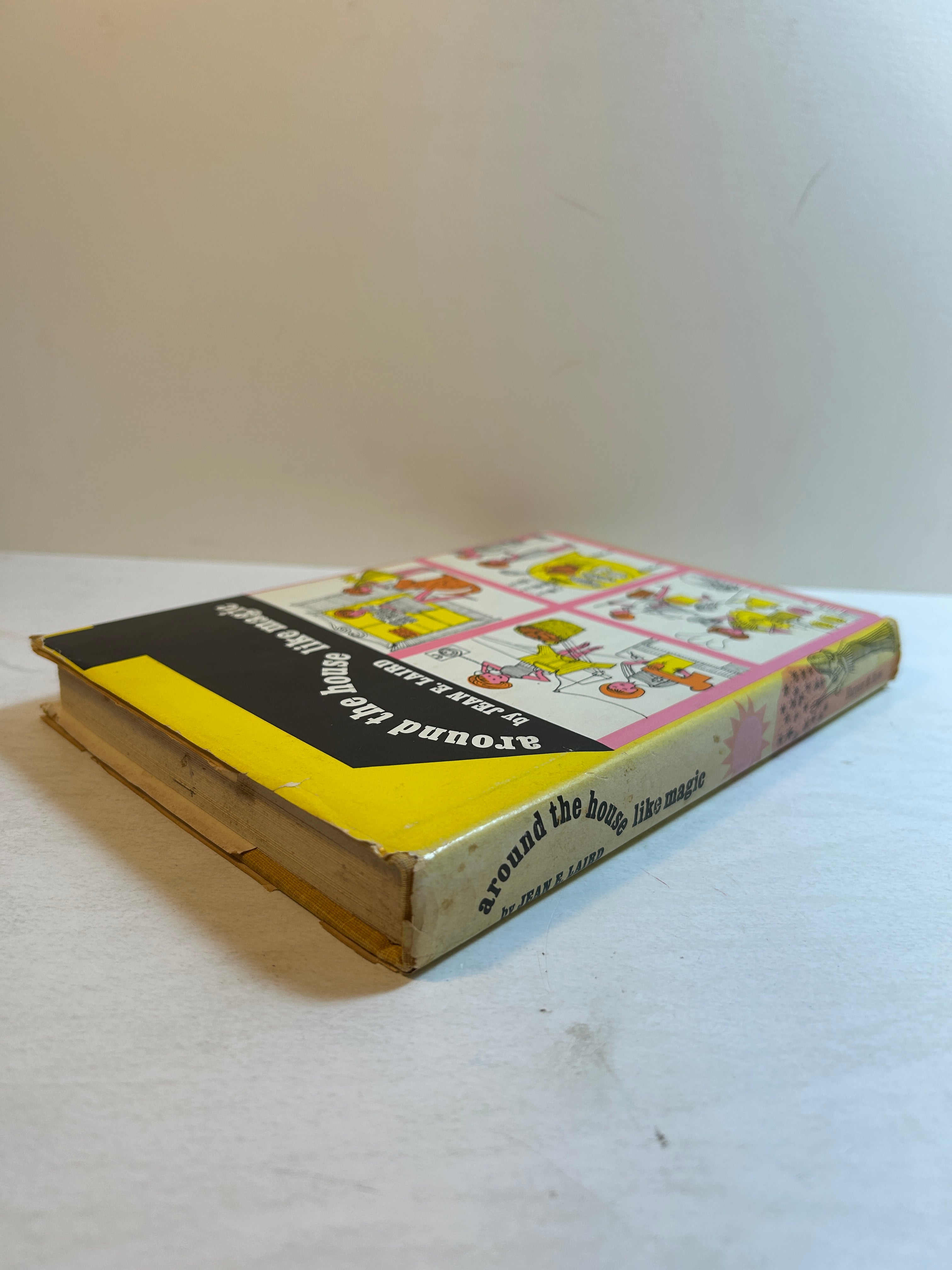Around the House Like Magic by Jean E. Laird 1st Ed 1967 Random House HCDJ