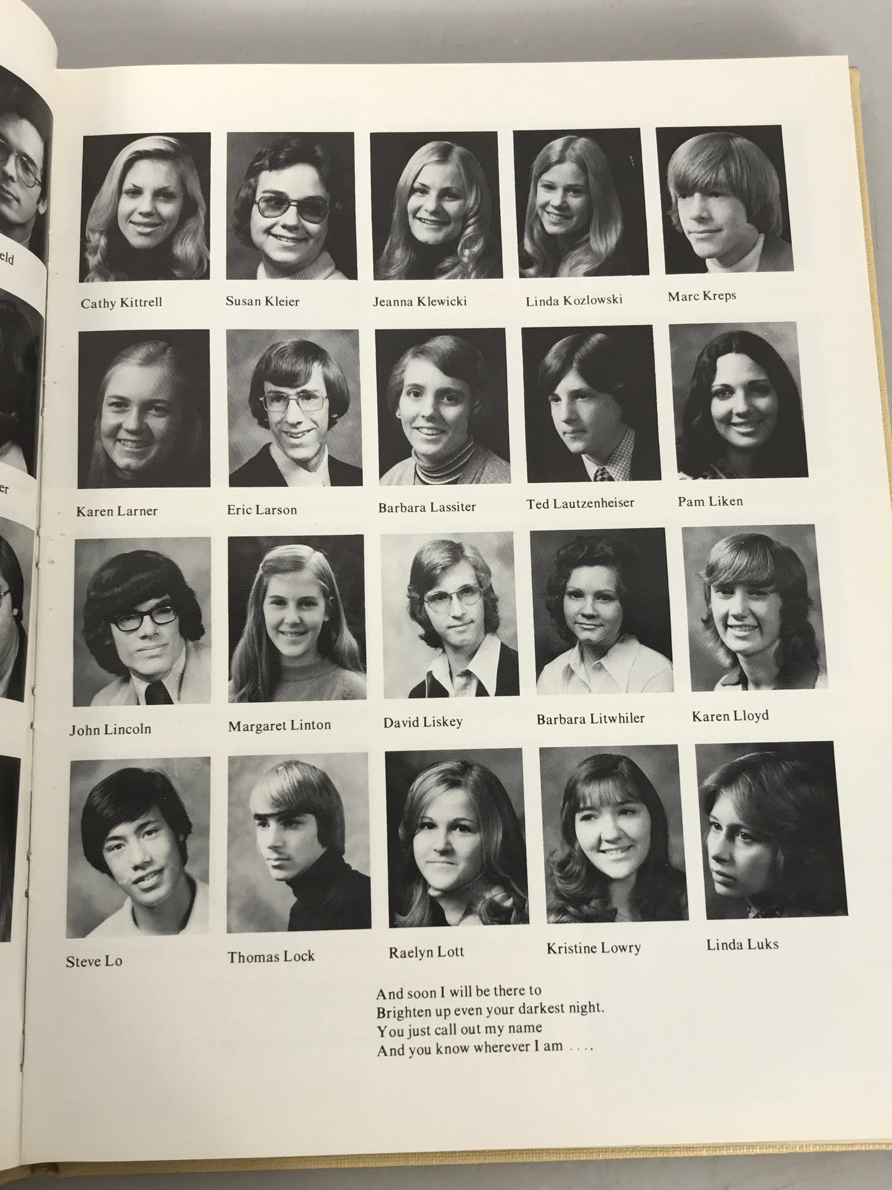 1975 Okemos High School Yearbook Okemos MI