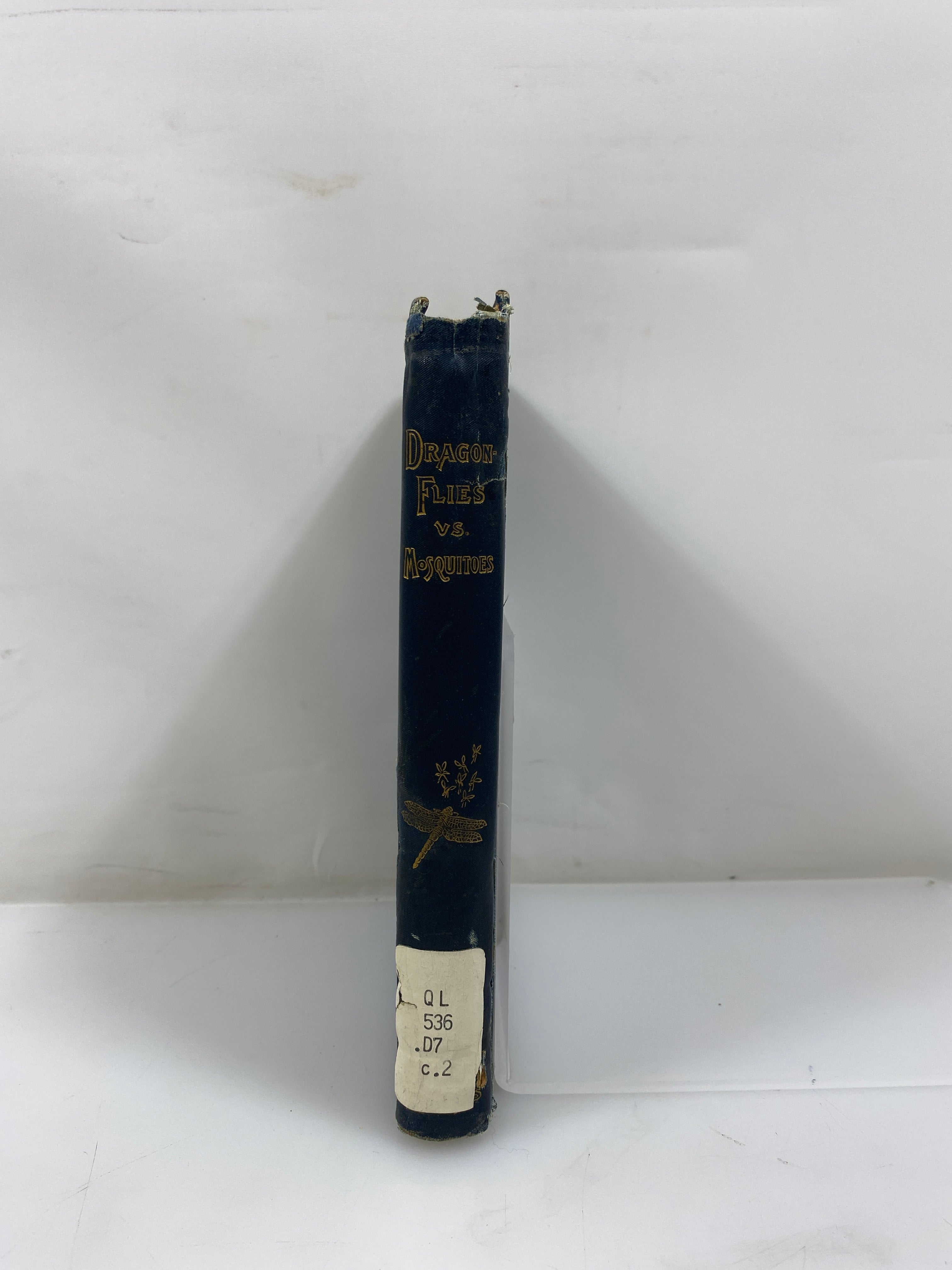 Dragon Flies vs Mosquitoes by Lamborn Ex-library 1890 HC