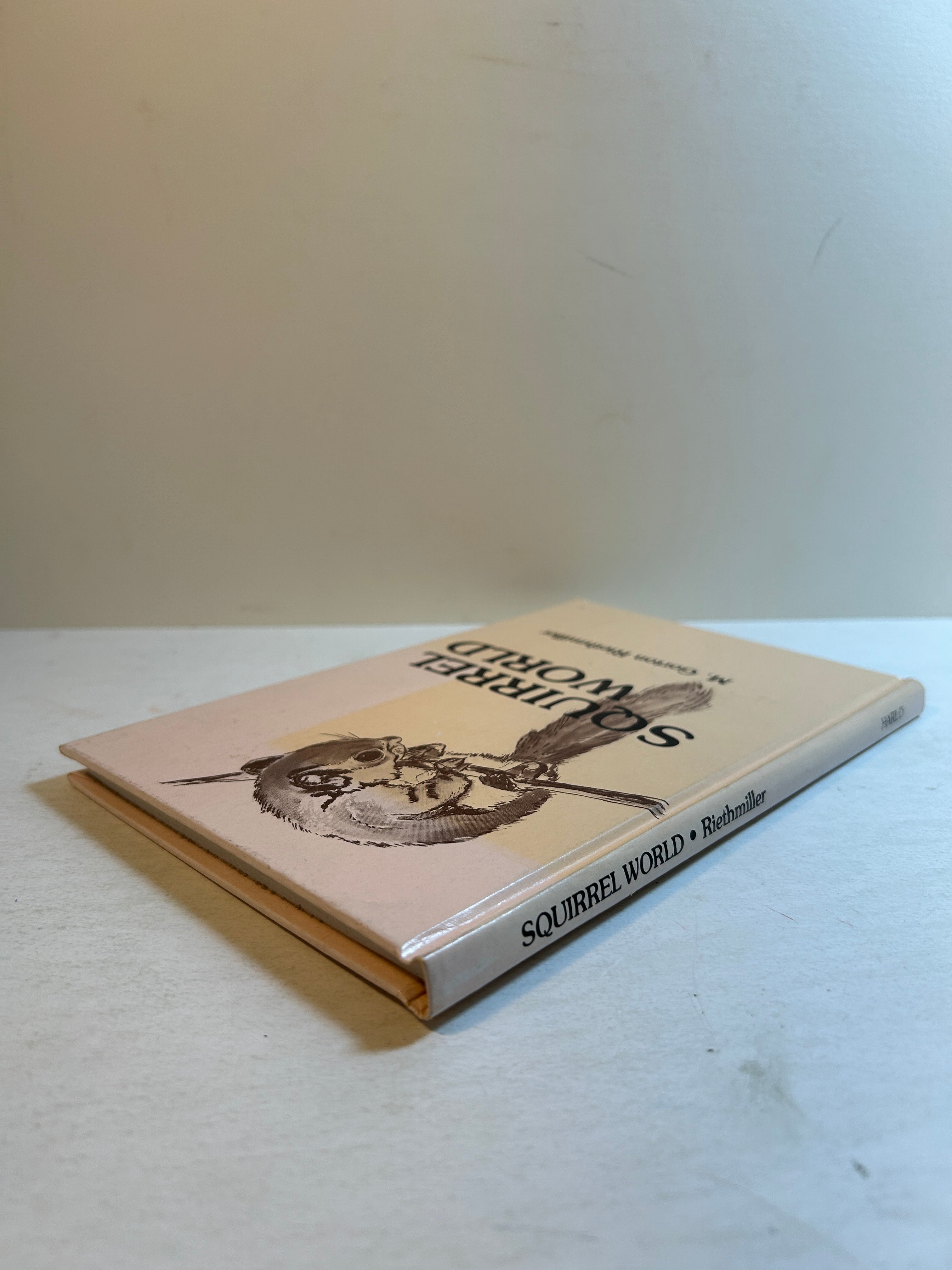 Squirrel World by M. Gorton Riethmiller *signed by illustrator* Harlo 1986 HC