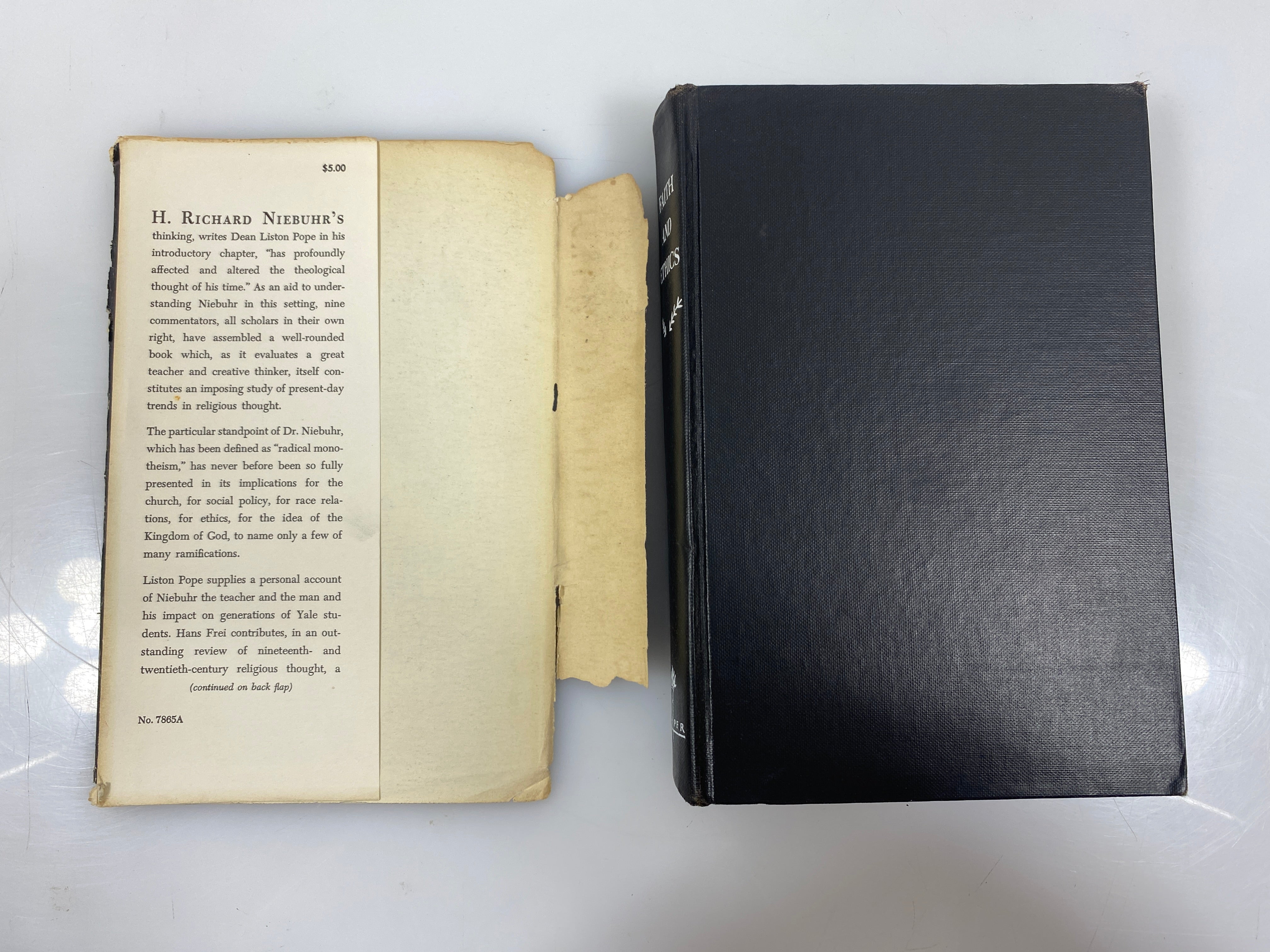 Lot of 2 Niebuhr: Faith & Ethics/Meaning of Revelation 1955-57 HCDJ