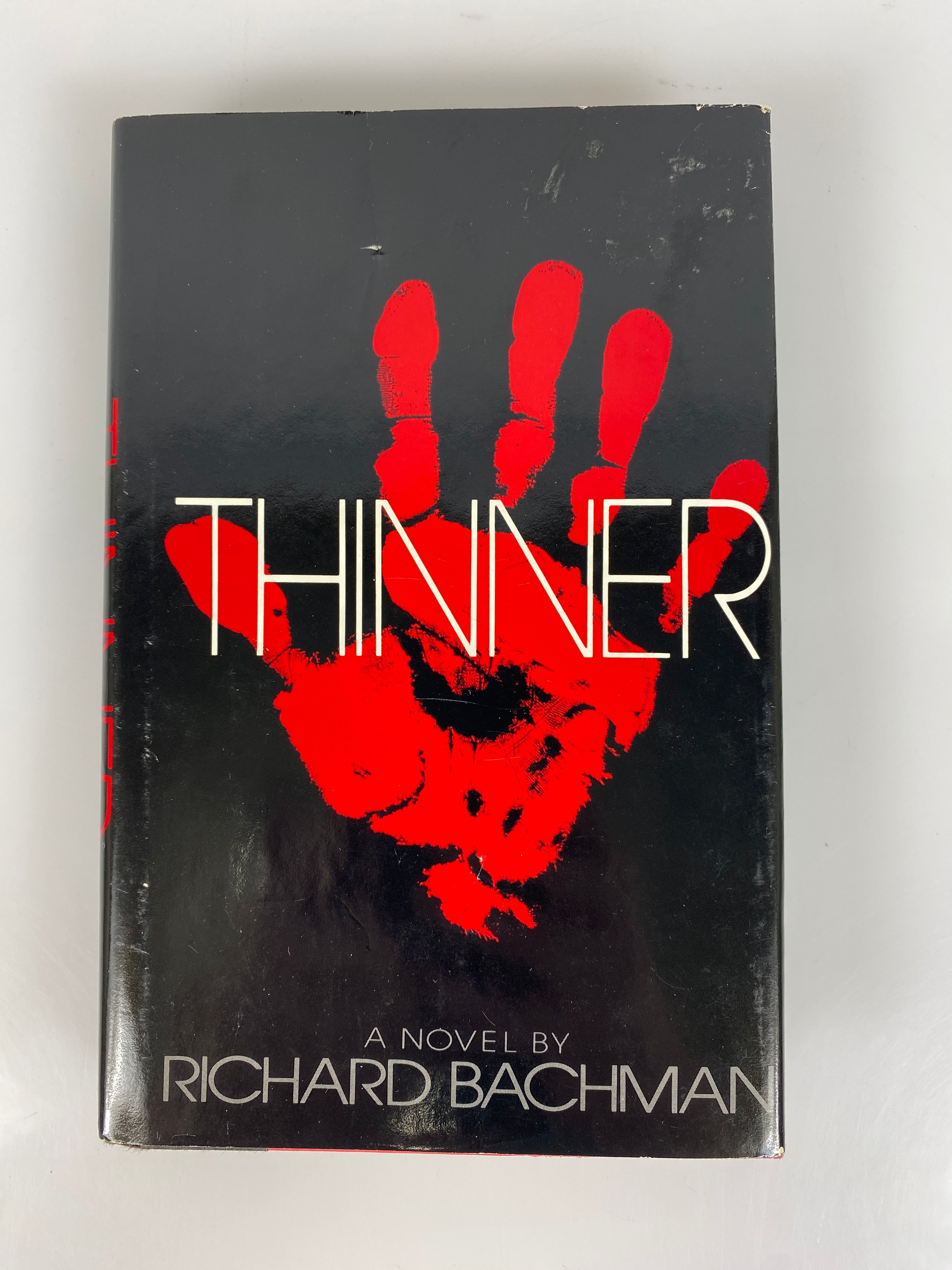 Thinner Richard Bachman Stephen King 1984 HCDJ