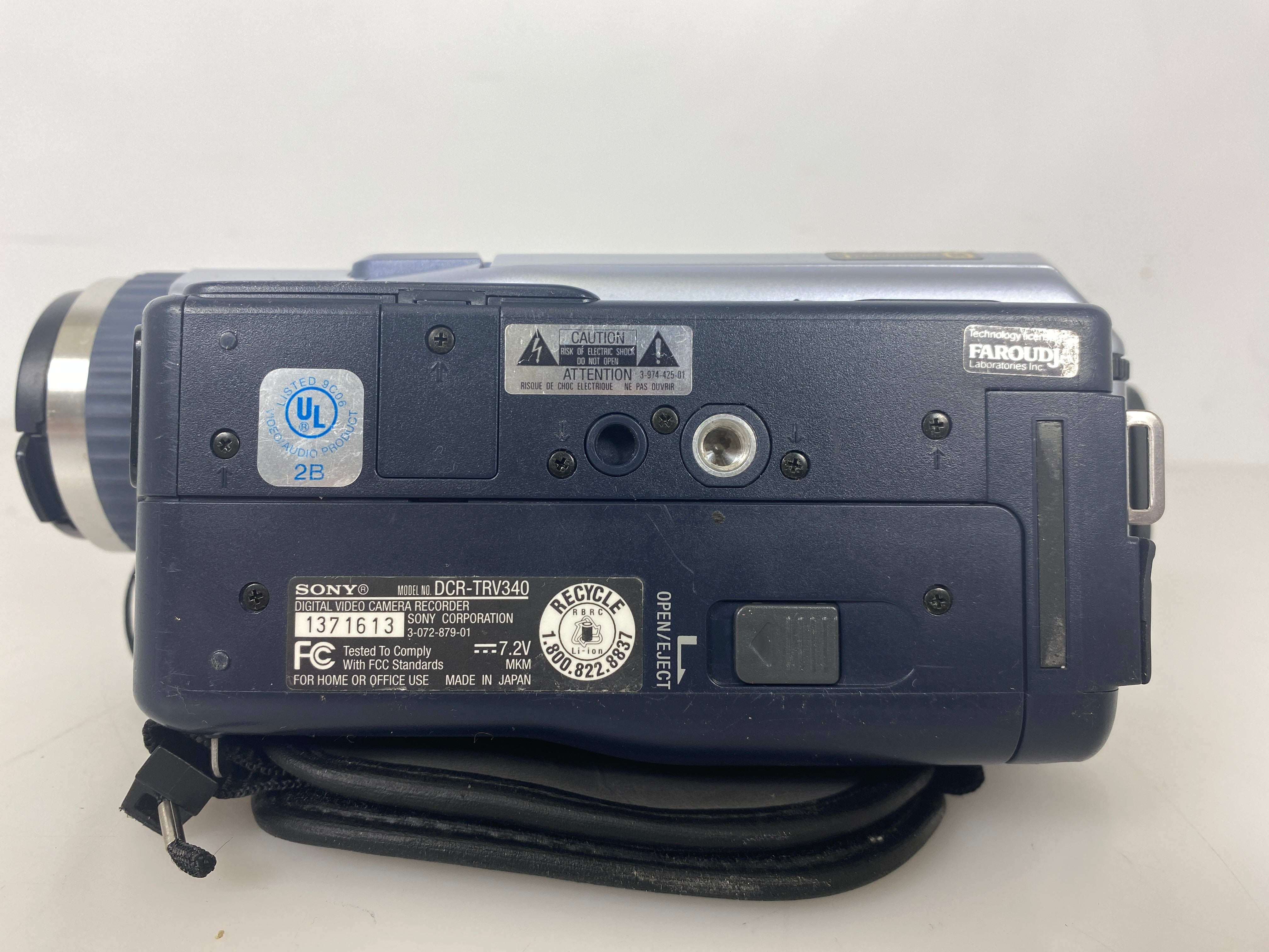 Sony DCR-TRV340 Handycam Camcorder