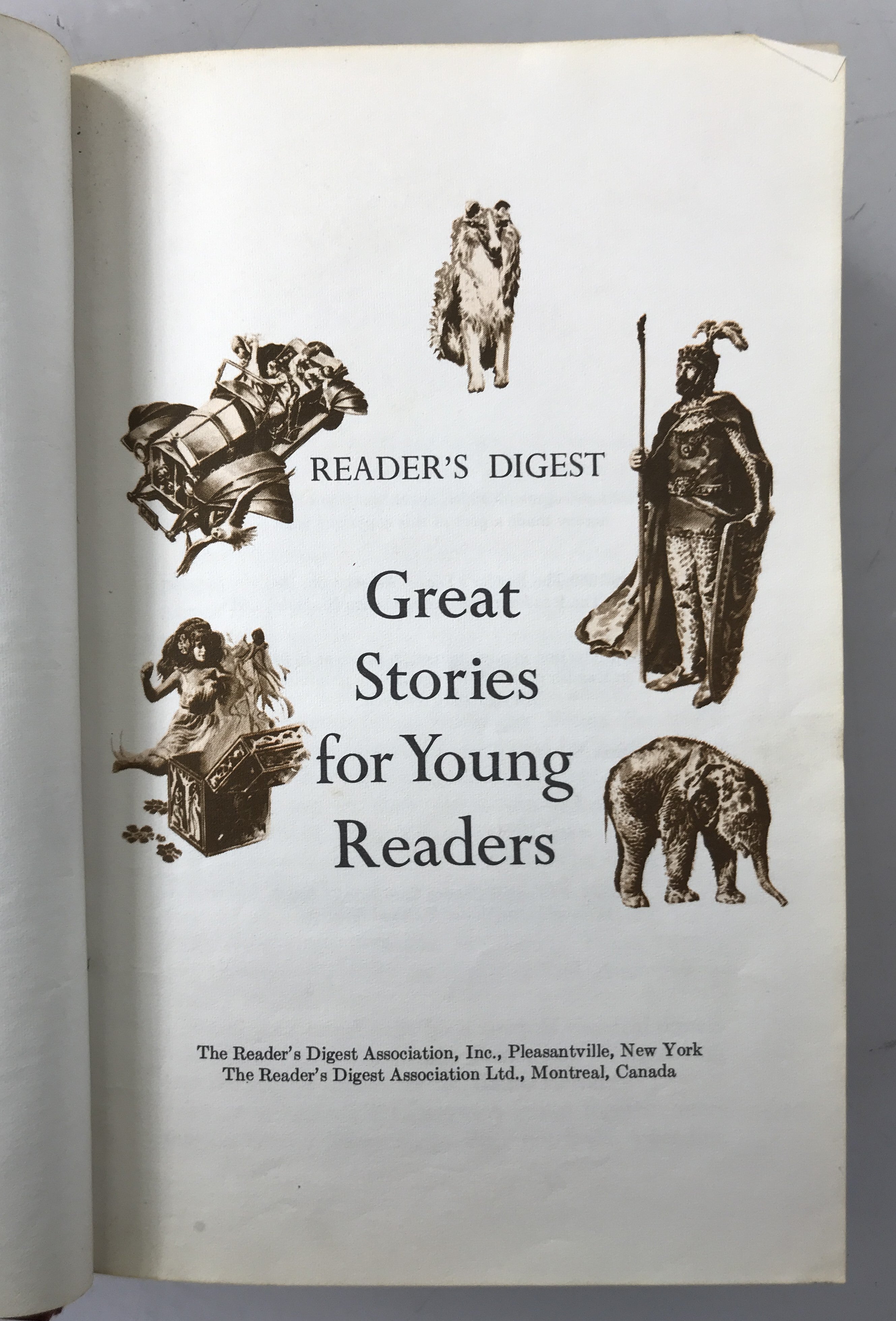 Readers Digest Great Stories for Young Readers 1969 HC