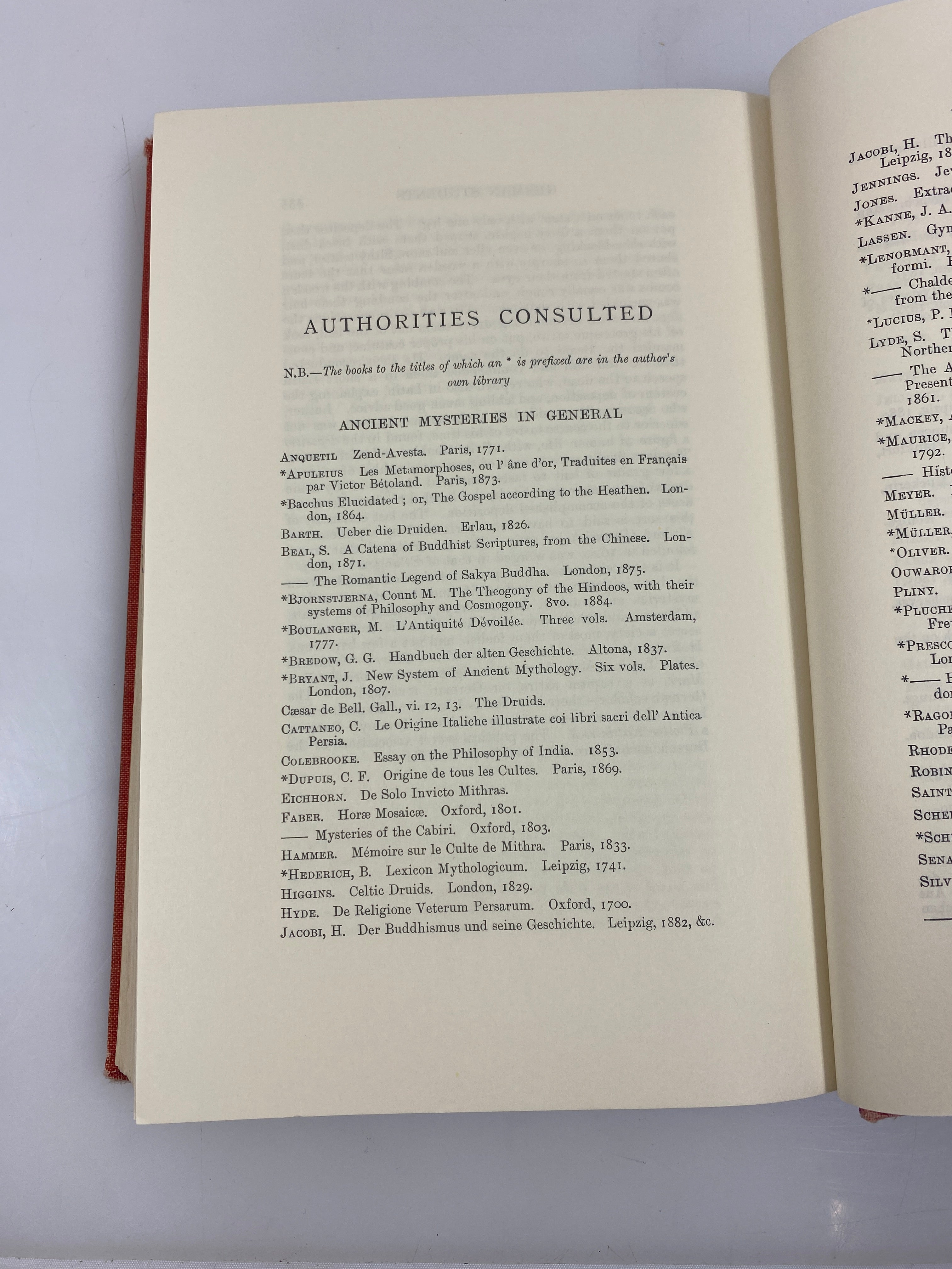 Set of 2: The Secret Societies of All Ages & Countries Vol I-II Ex-libra 1966 HC