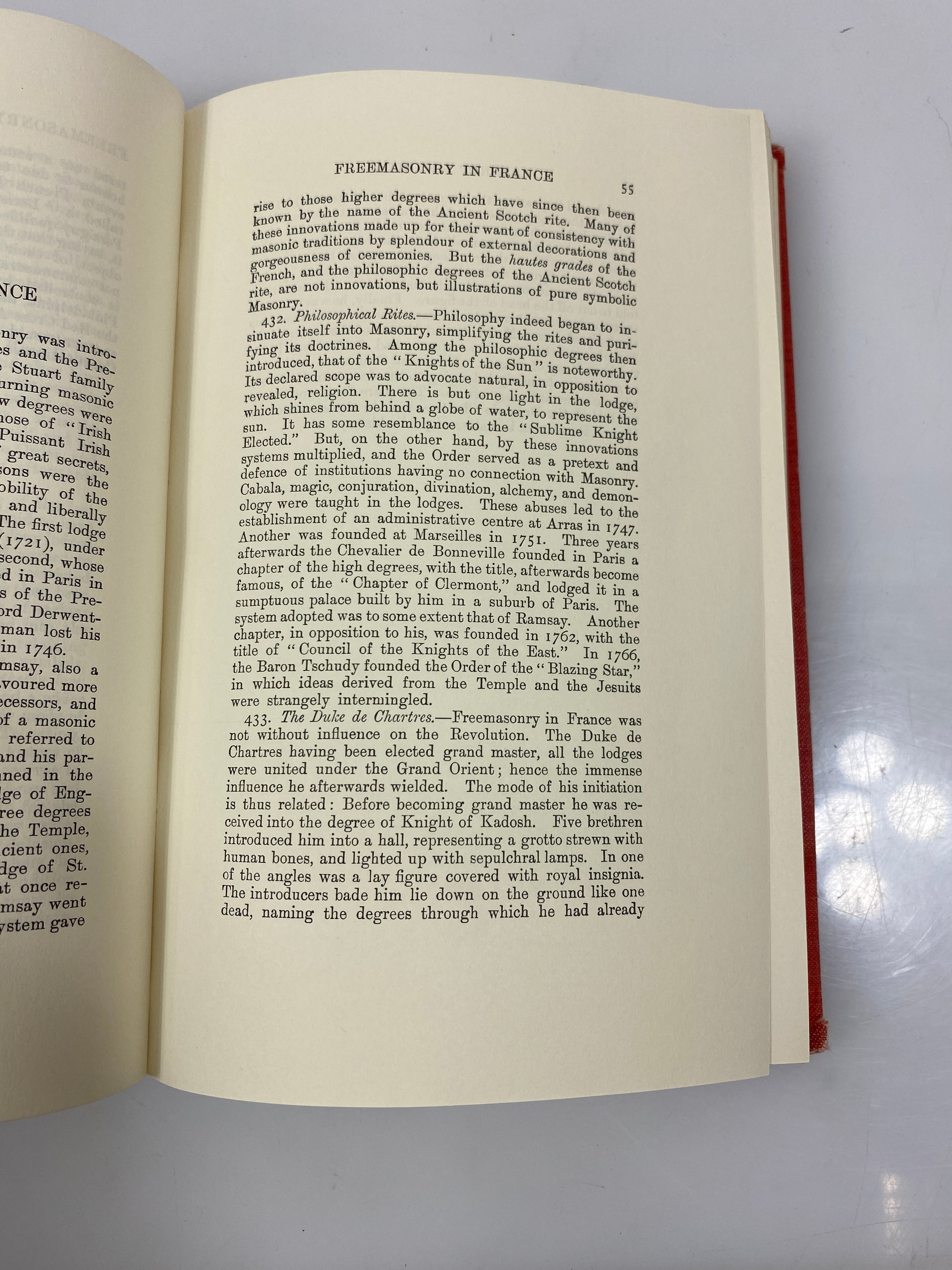 Set of 2: The Secret Societies of All Ages & Countries Vol I-II Ex-libra 1966 HC