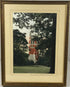 1998 Michigan State University Beaumont Tower Framed Photograph Print Portrait