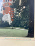 1998 Michigan State University Beaumont Tower Framed Photograph Print Portrait