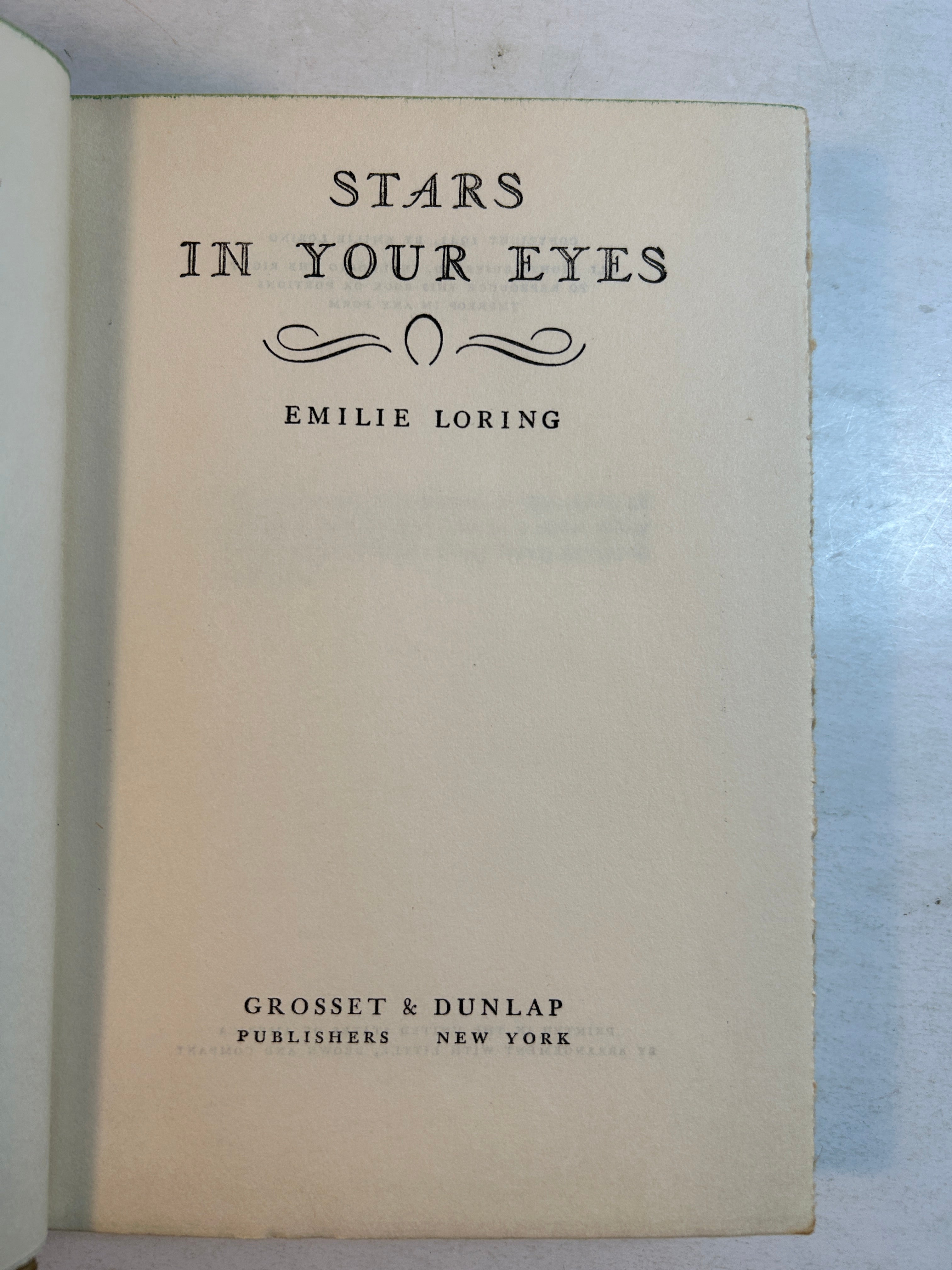 Lot of 4 Emilie Loring Novels 1930-40's Grosset & Dunlap  HC