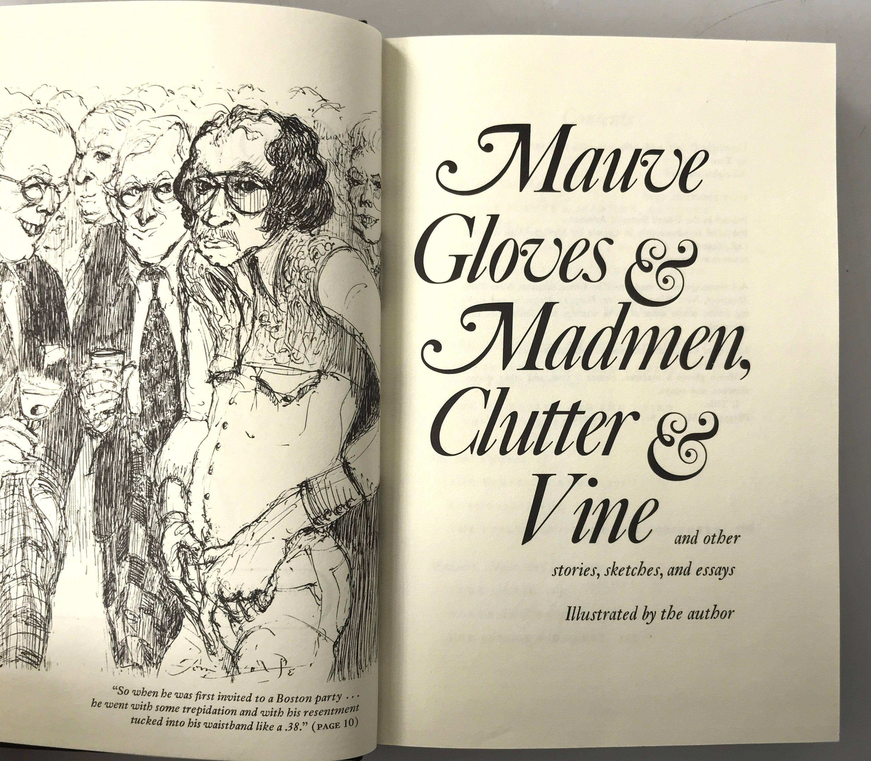 Tom Wolfe Mauve Gloves & Madmen, Clutter & Vine 1976 First Printing HC DJ