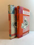 Lot of 2 Cooking the ___Way Vintage/Kitch Cookbooks Spanish & Italian 1960s HCDJ