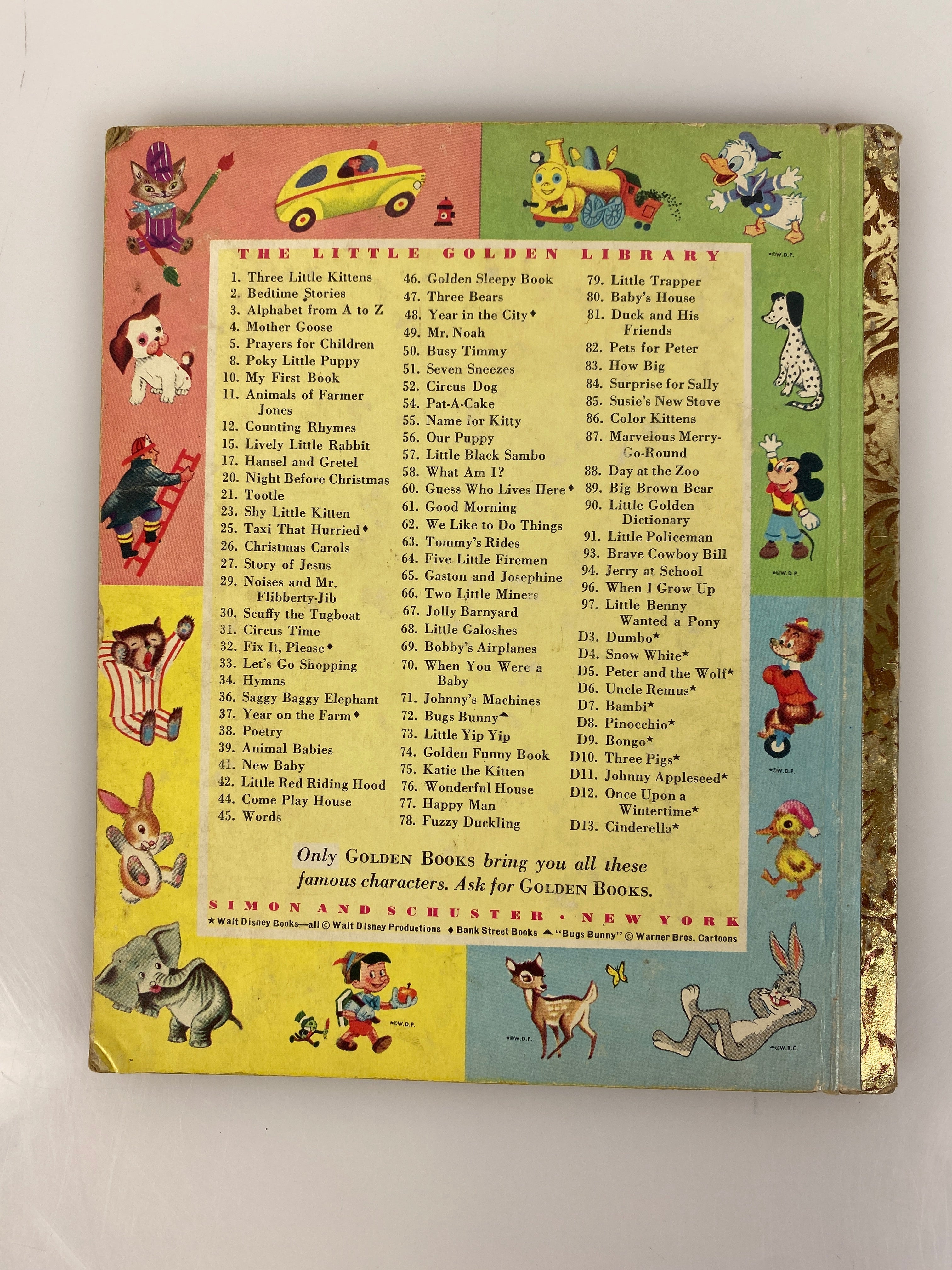 Surprise for Sally Little Golden Book 1950 First Edition A printing