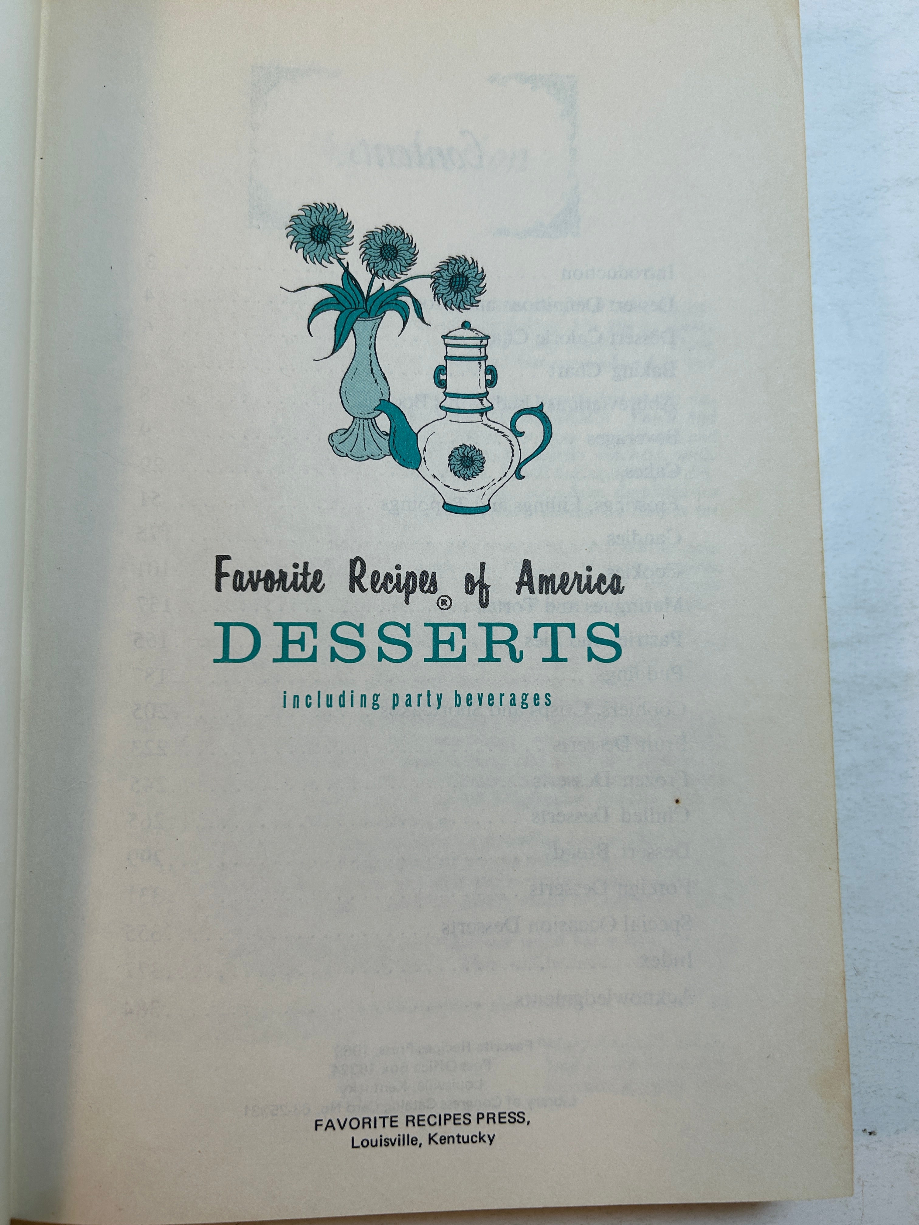 Lot of 4 Favorite Recipes of America Vintage/Kitch Cookbooks 1960s HC