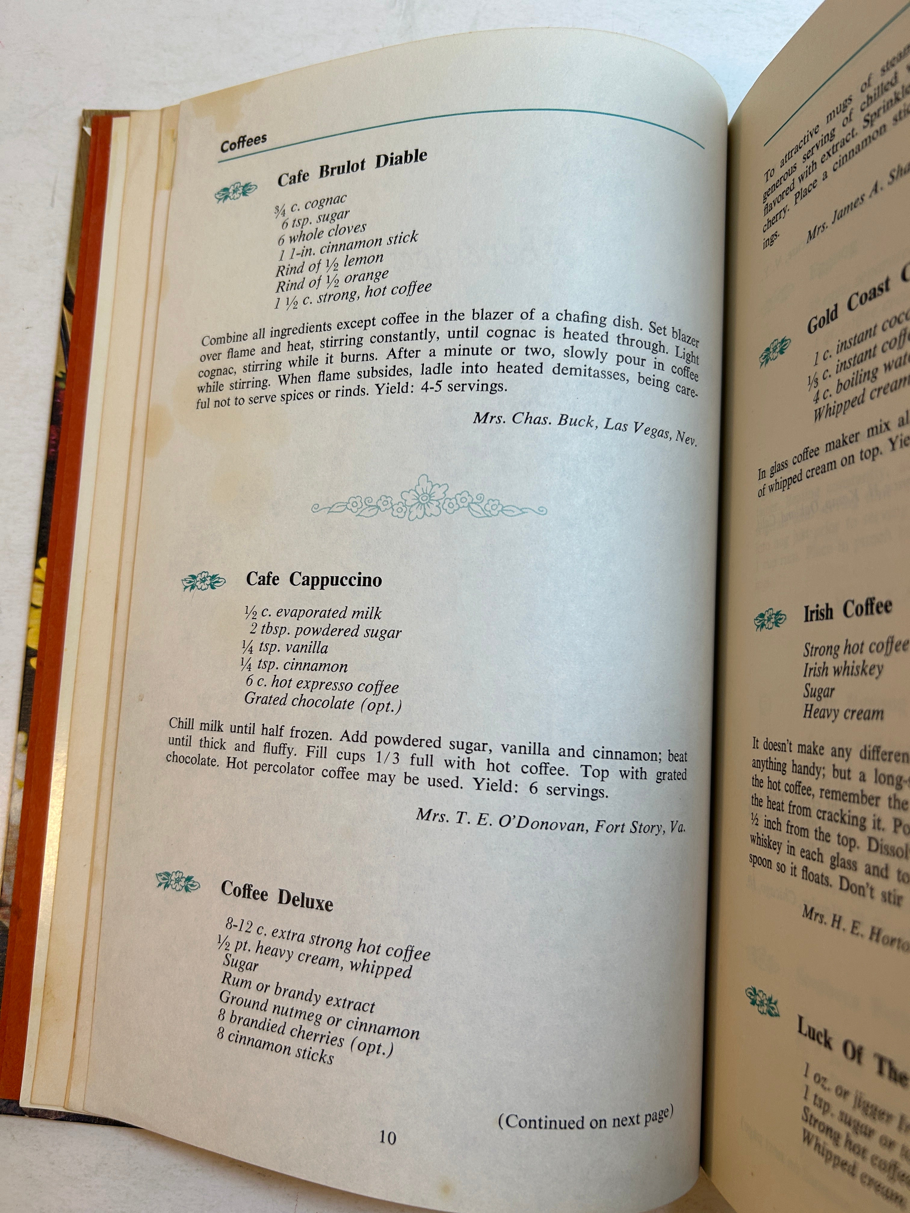 Lot of 4 Favorite Recipes of America Vintage/Kitch Cookbooks 1960s HC
