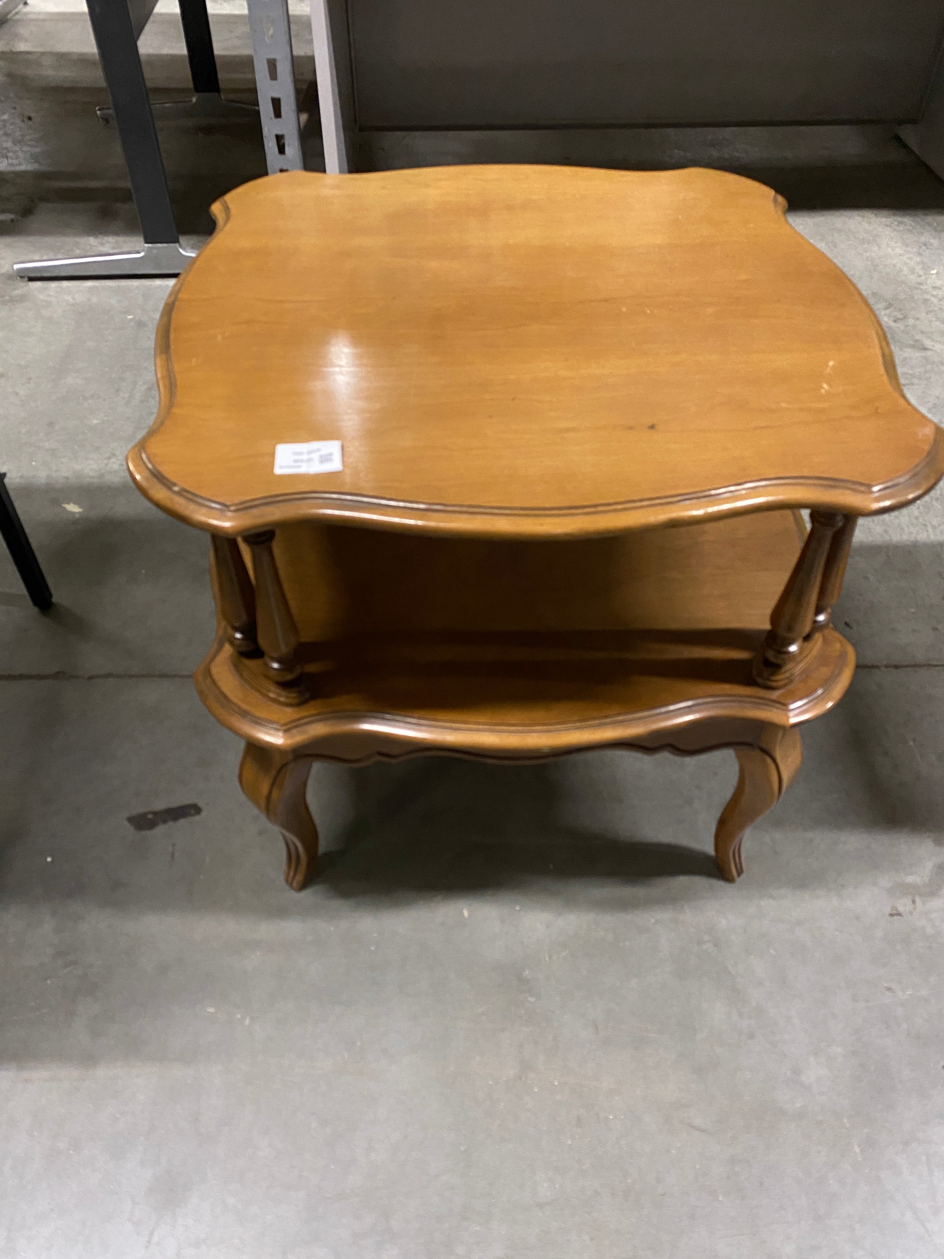 Wooden Square Coffee Table