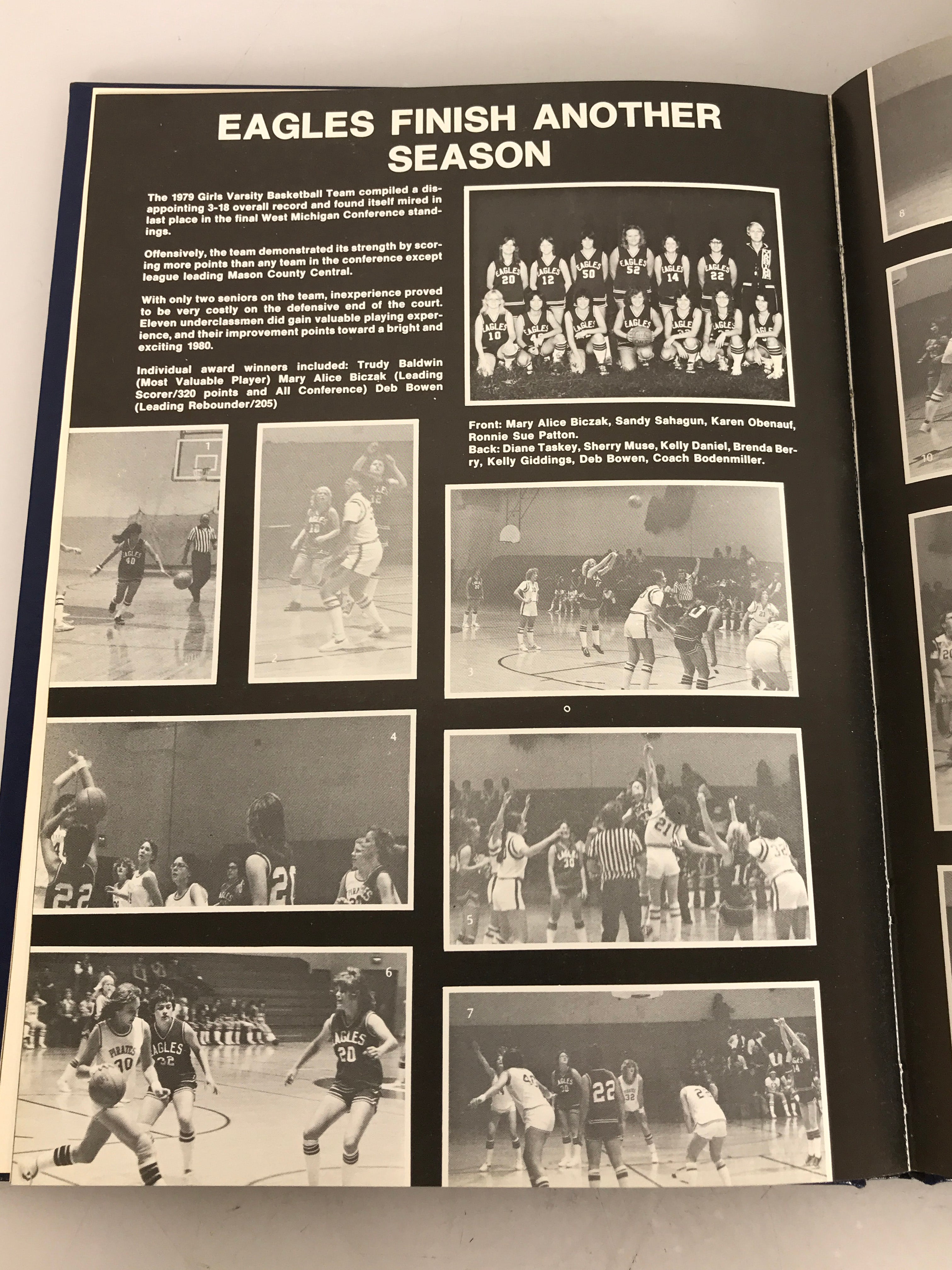 1980 Oakridge High School Yearbook Muskegon Michigan