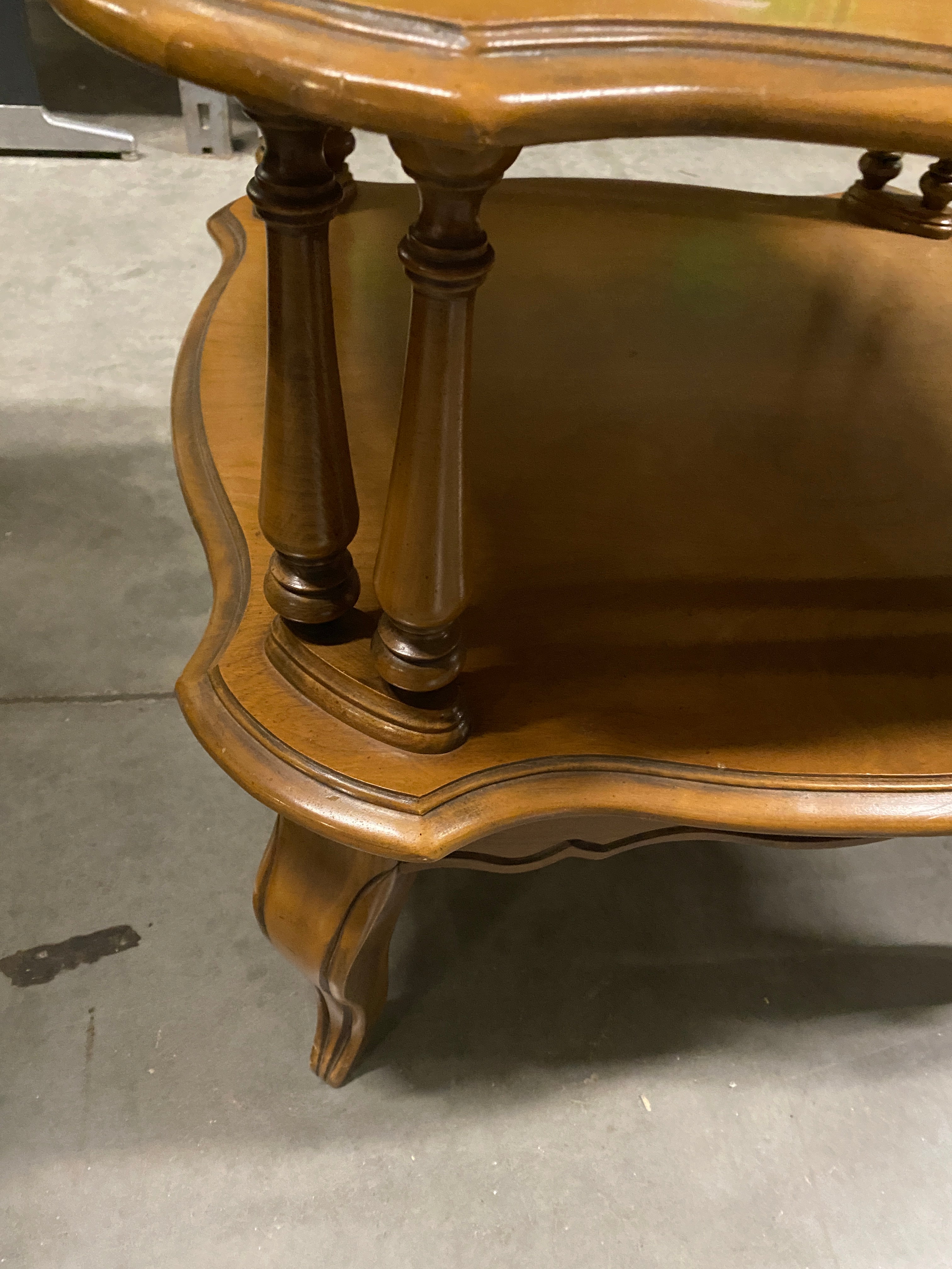 Wooden Square Coffee Table