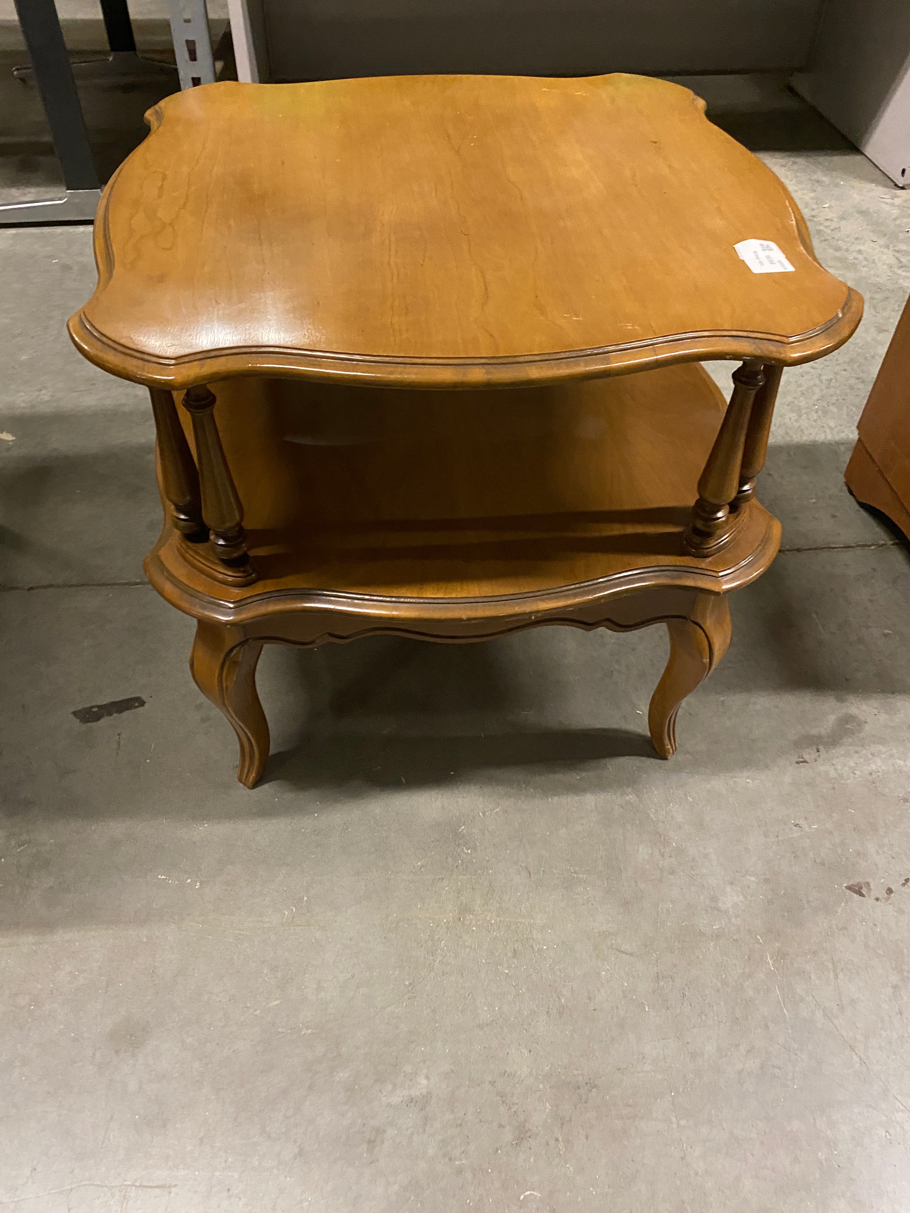Wooden Square Coffee Table