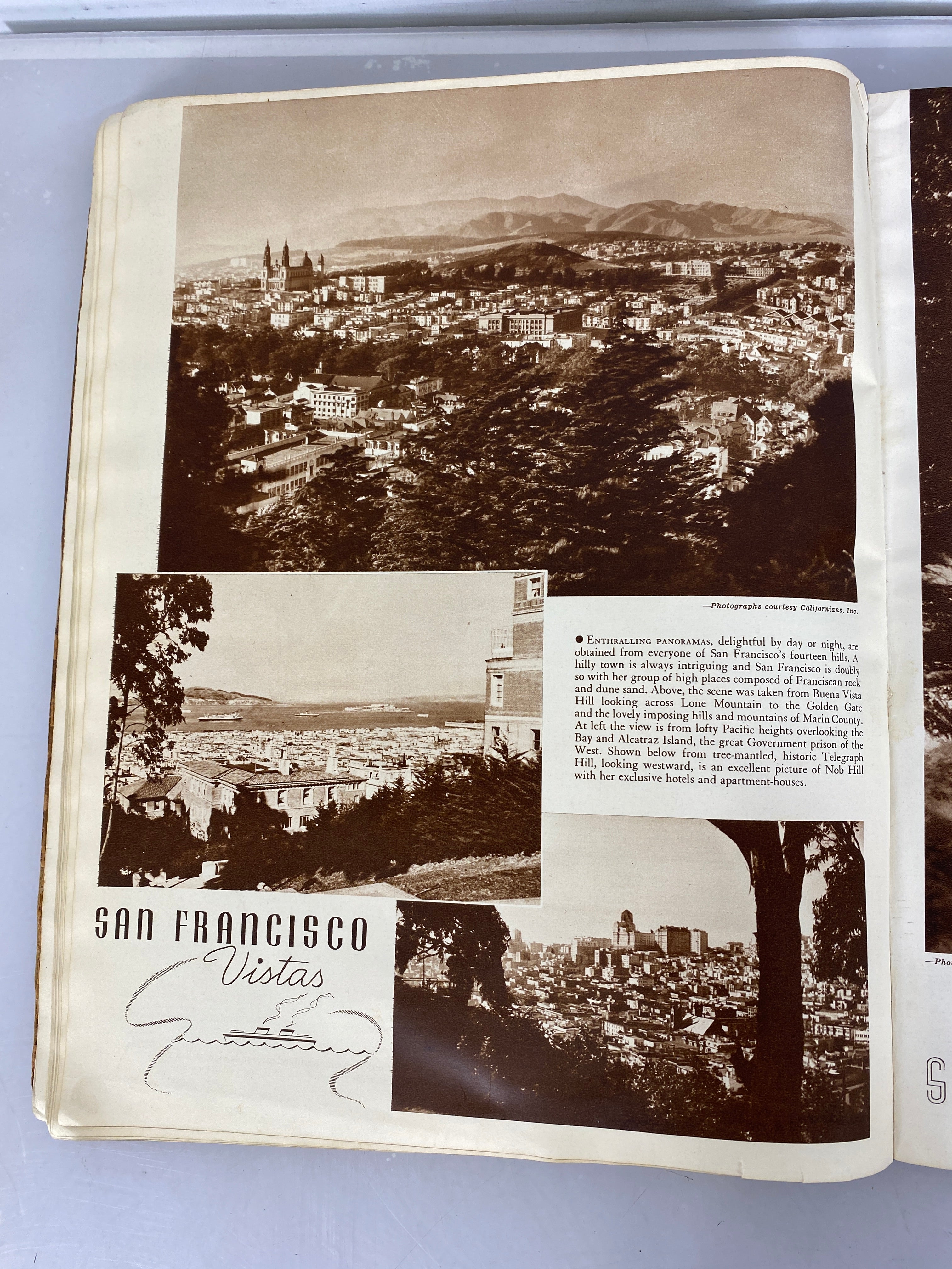 Pictorial California by Eugene Swarzwald for the County of Los Angeles HC c1930