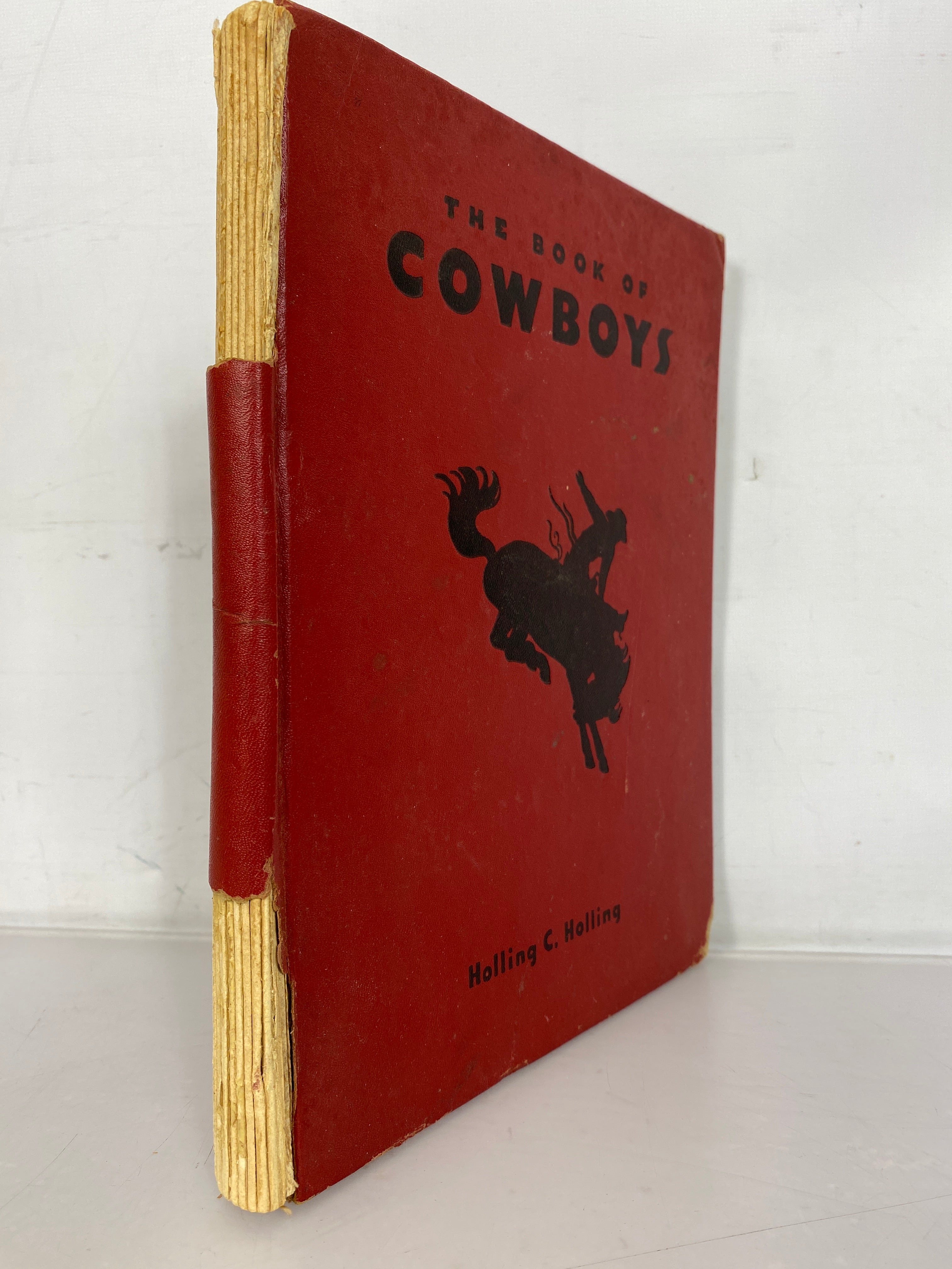 The Book of Cowboys by Holling C. Holling 1936 HC Vintage Children's Book