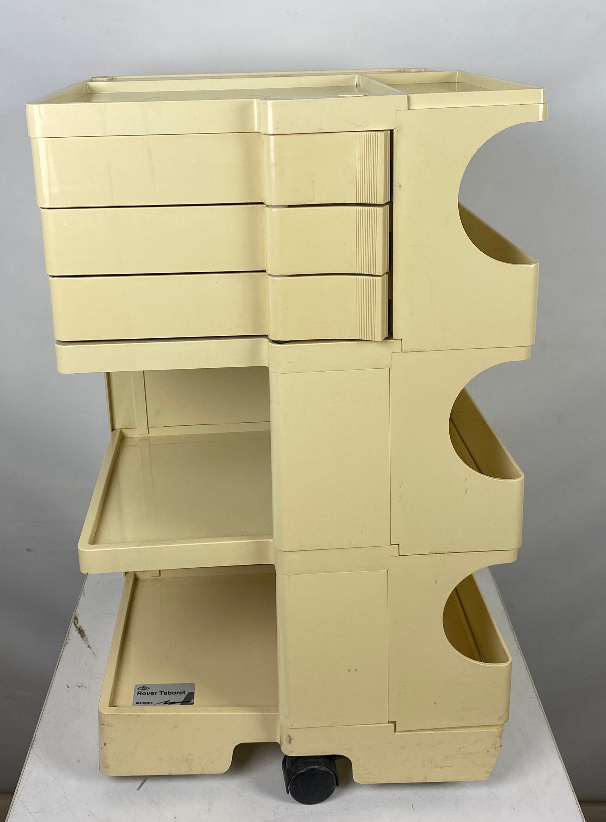 1970's Vintage Alvin-Rover Taboret Cart