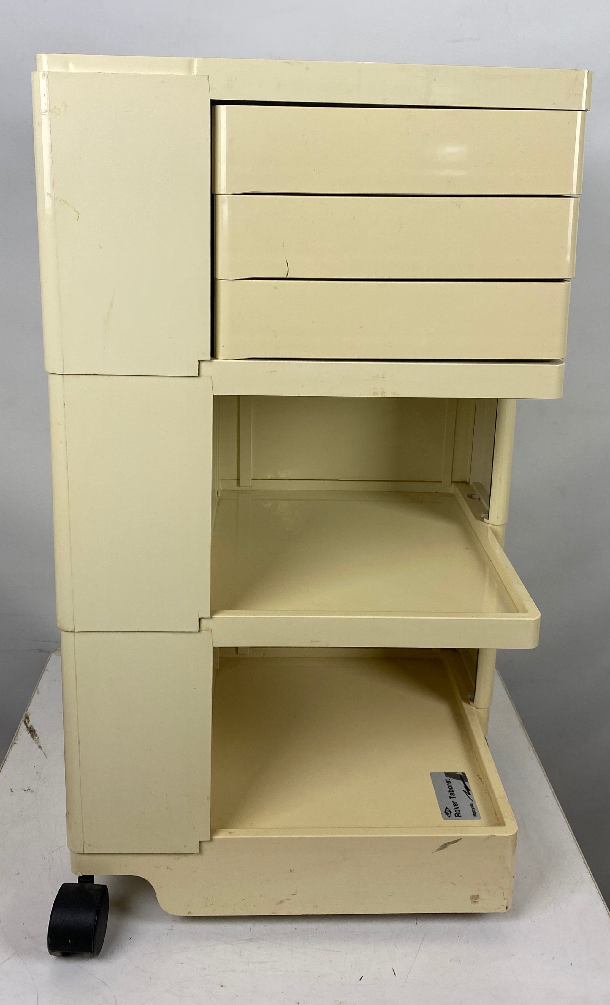 1970's Vintage Alvin-Rover Taboret Cart