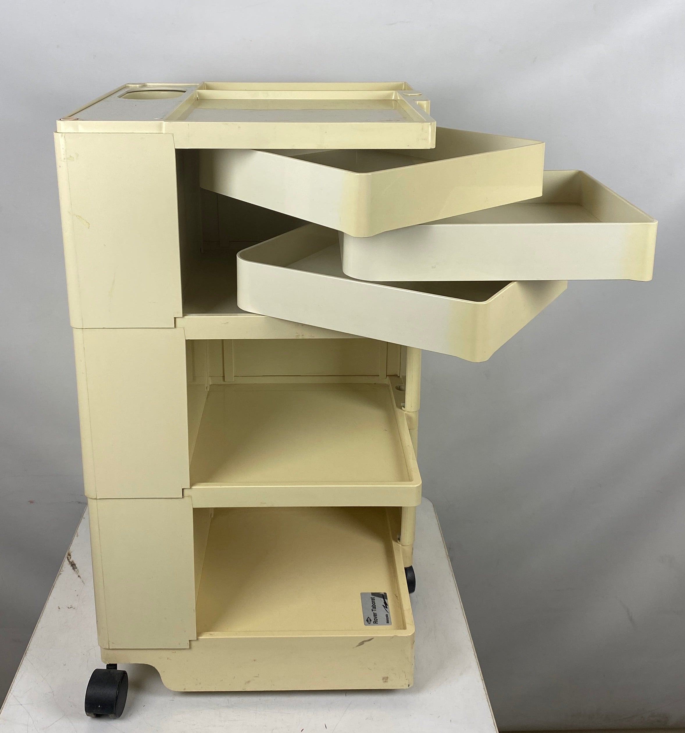 1970's Vintage Alvin-Rover Taboret Cart