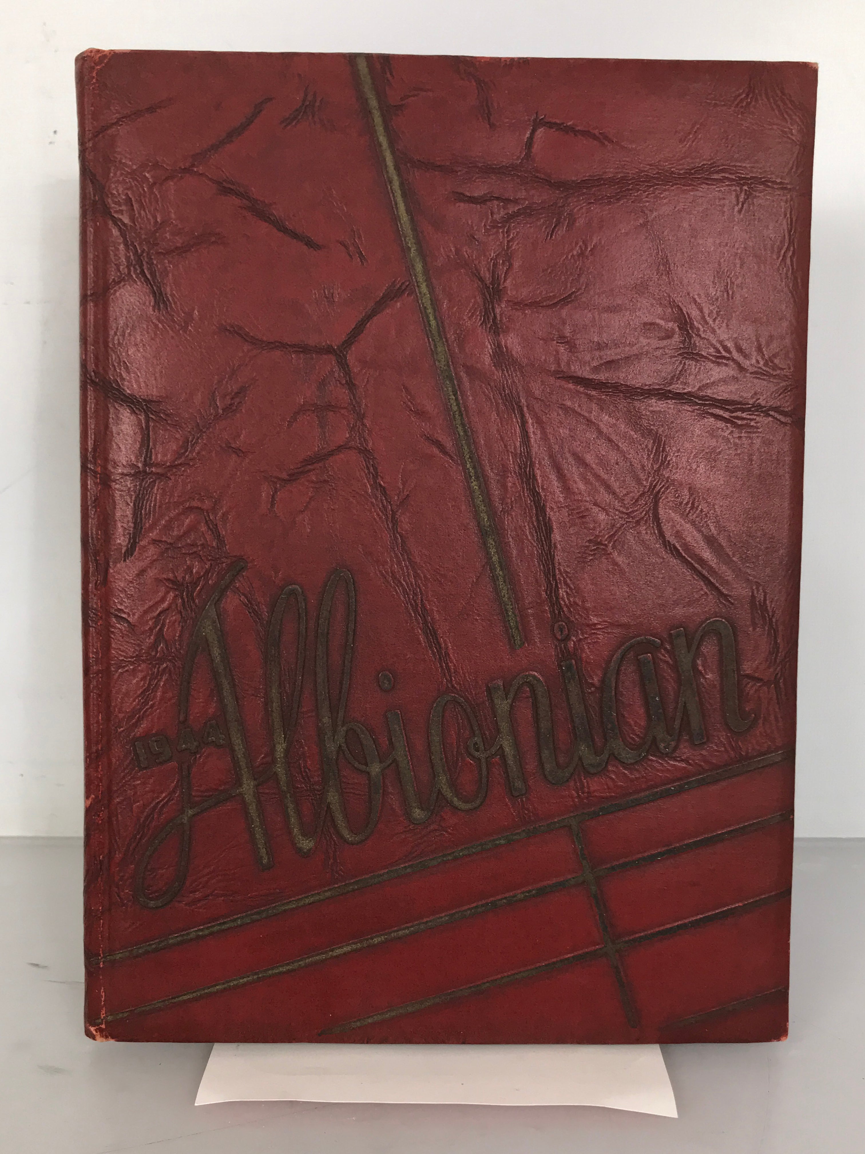 1944 Albion College Yearbook Albion Michigan HC