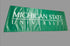Michigan State University Green Vinyl Banner with Grommets