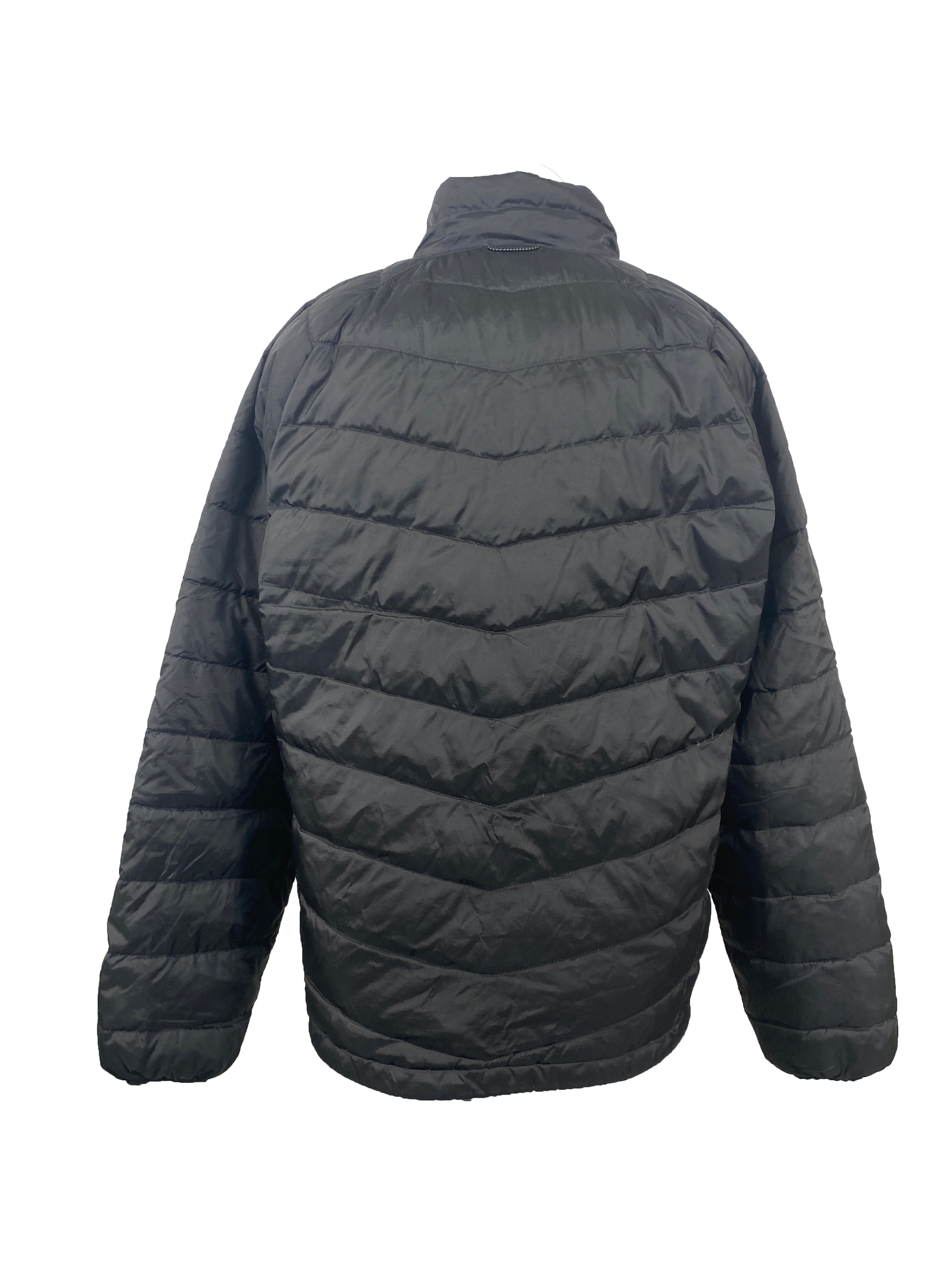 Black Lands' End Down Jacket Women's Size M