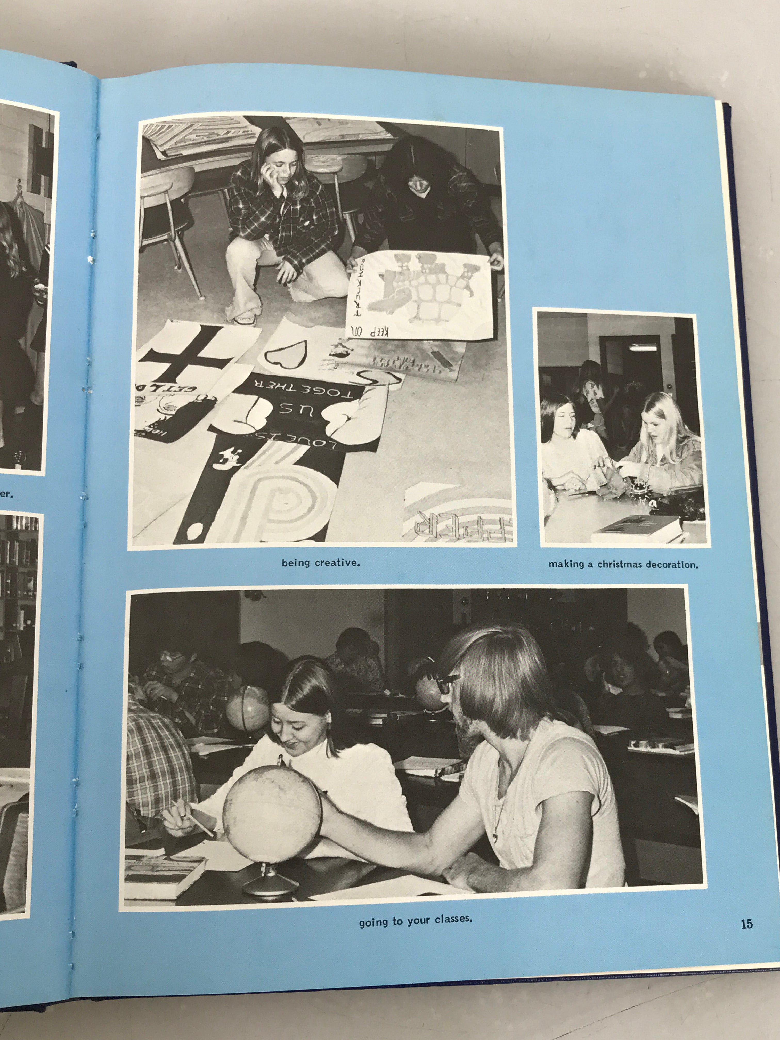 1974 Oakridge High School Yearbook Muskegon Michigan