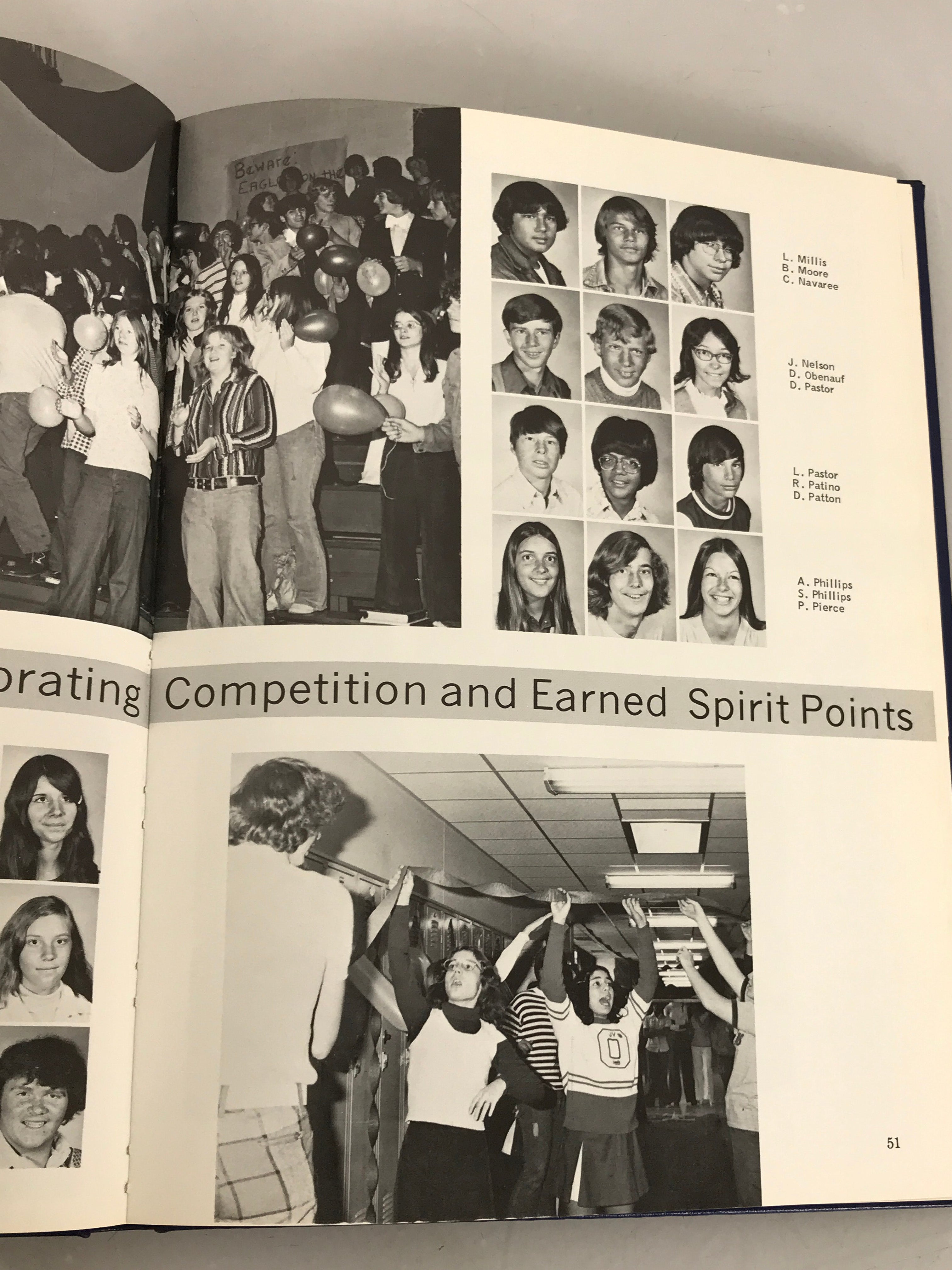1974 Oakridge High School Yearbook Muskegon Michigan