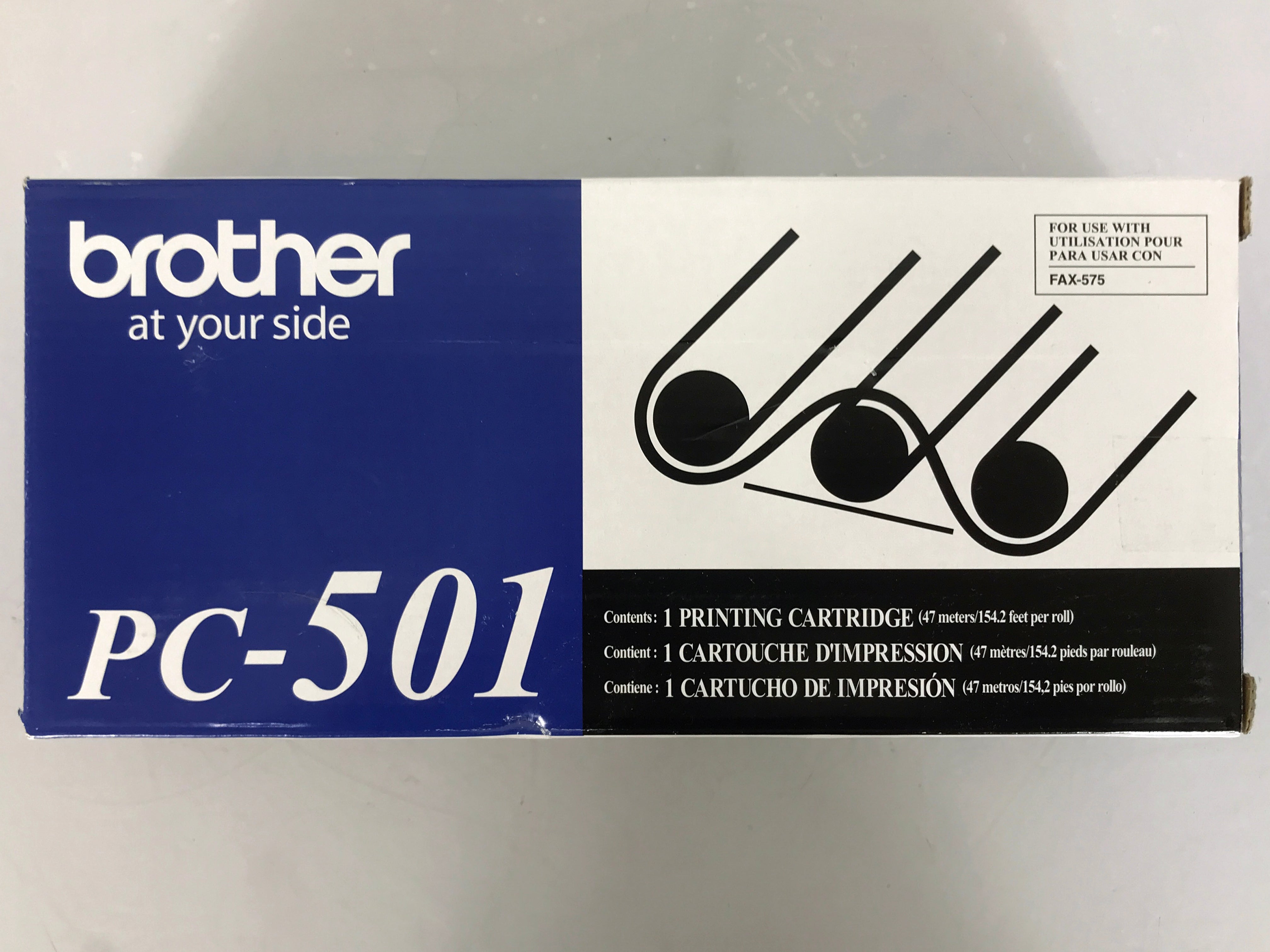 Brother PC-501 Black Printer Cartridge