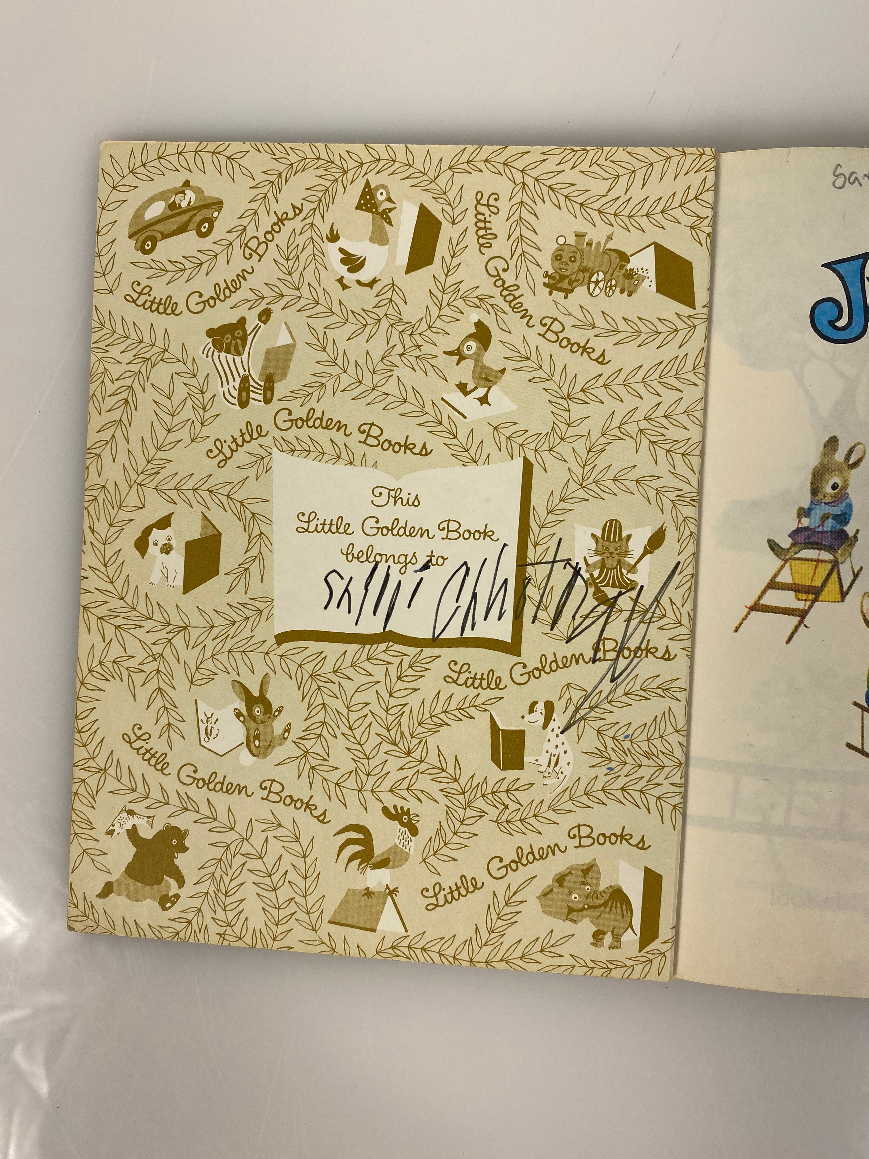 Lot of 2 Richard Scarry Little Golden Books 1965-1978