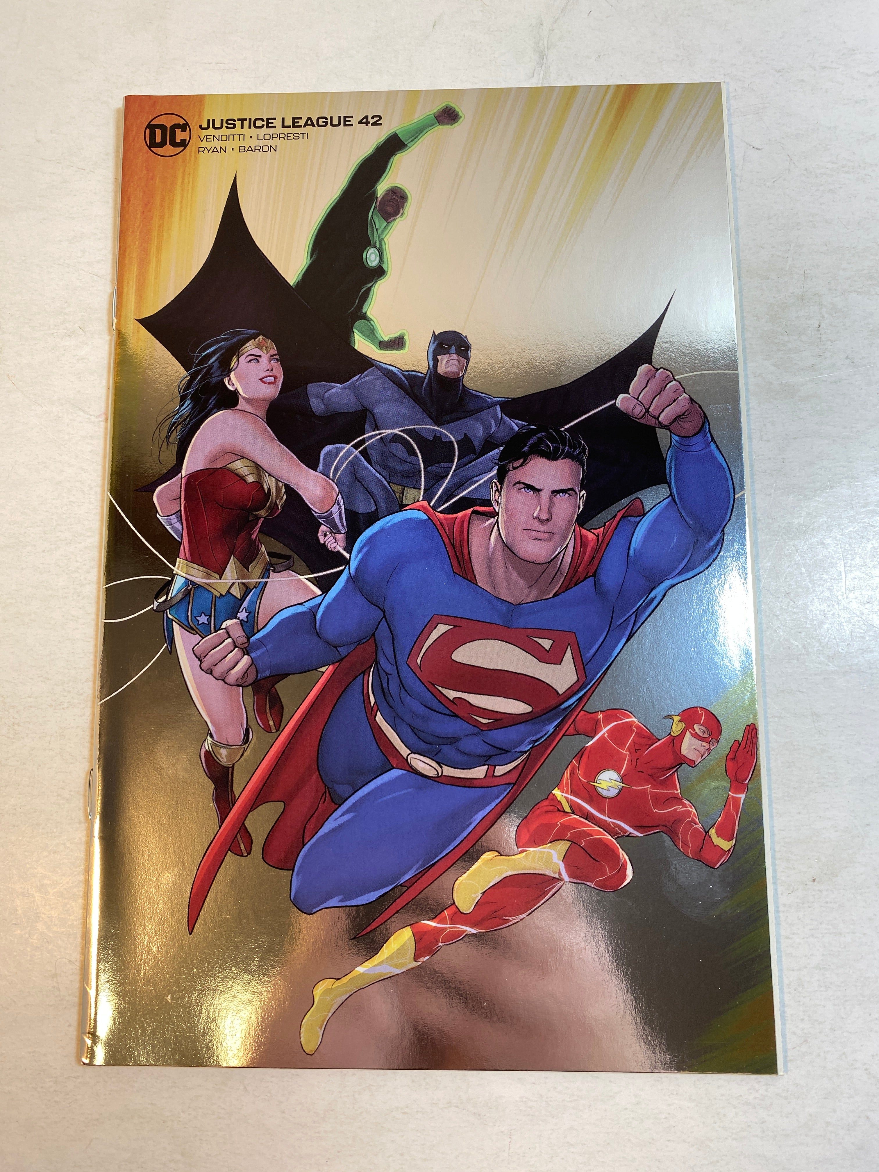 Justice League #42 2020 Convention Foil Variant