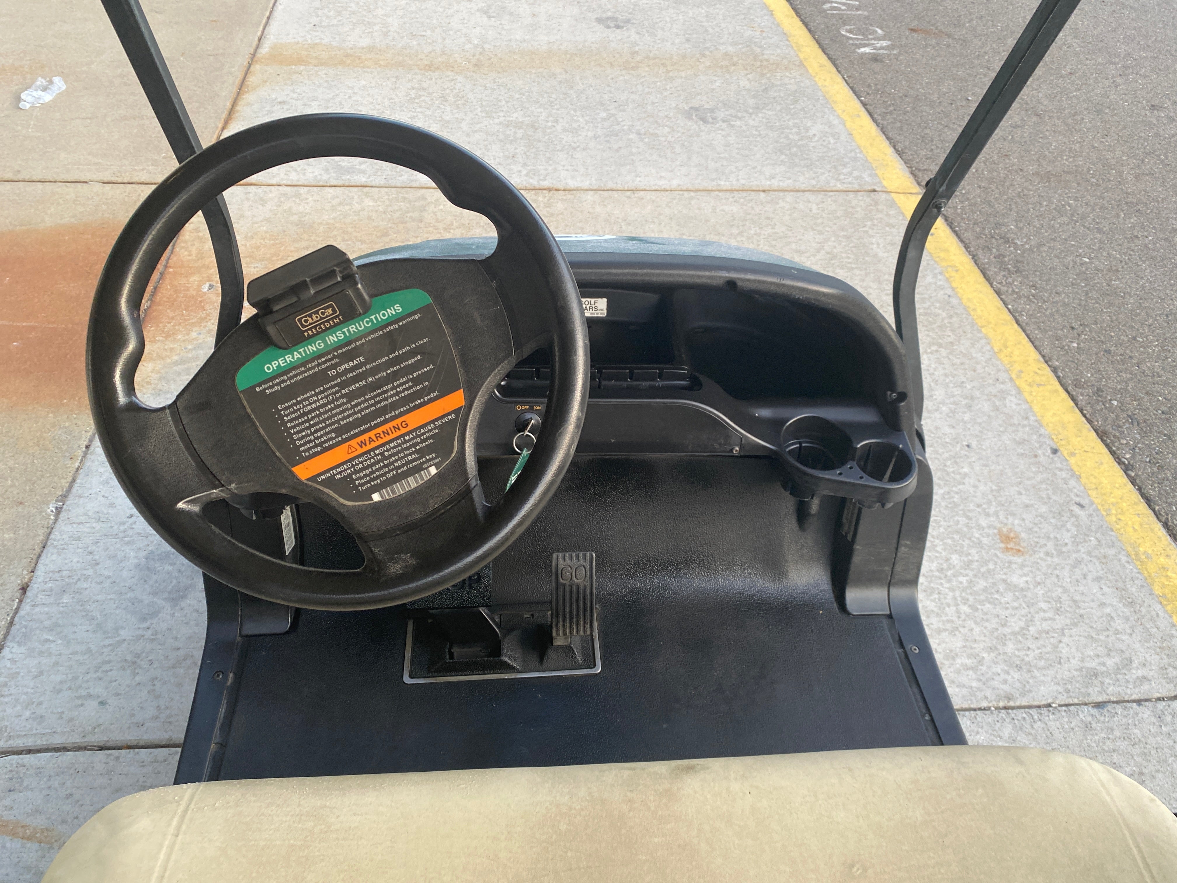 Club Car Green Electric Golf Cart #85