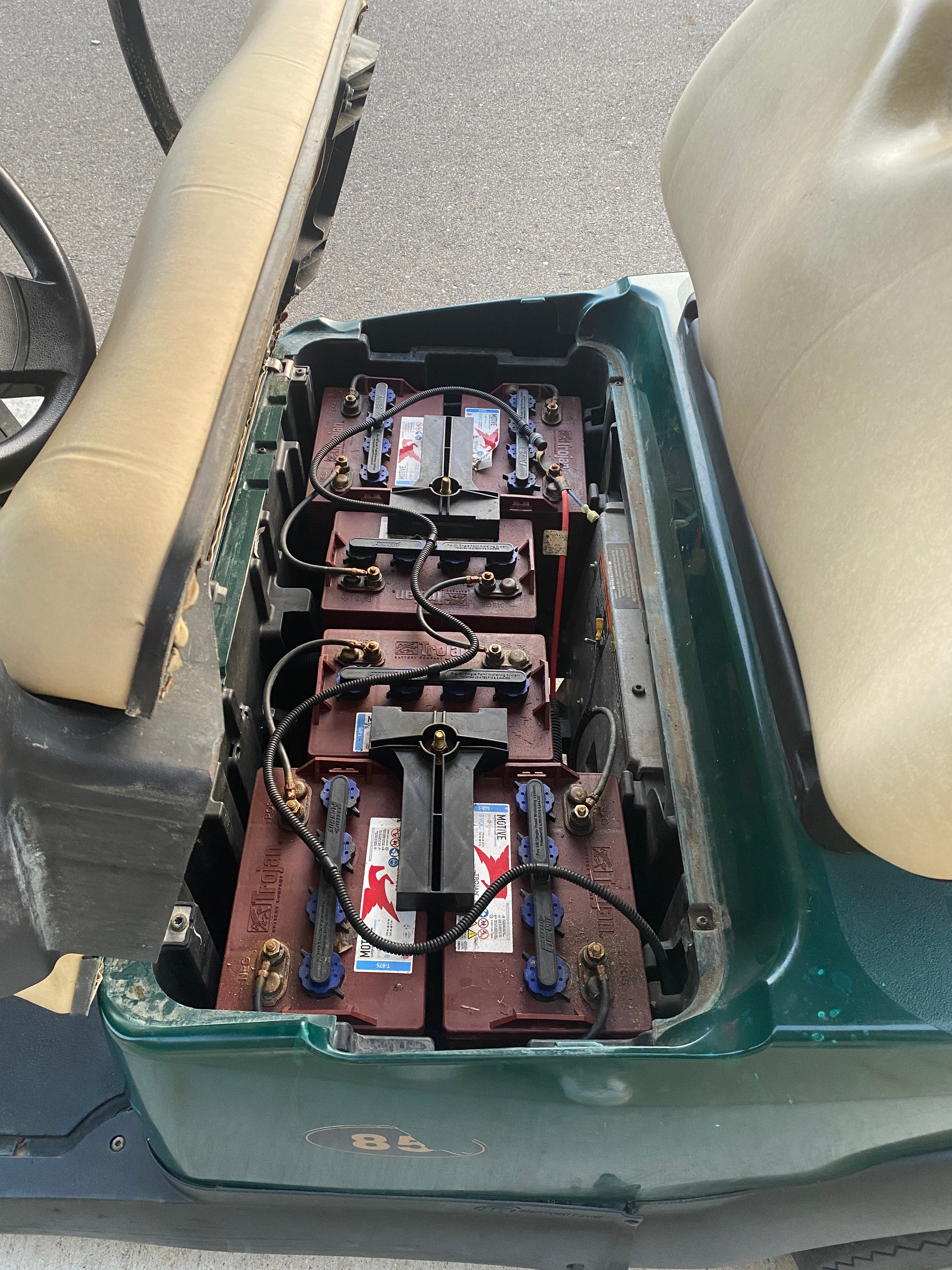 Club Car Green Electric Golf Cart #85