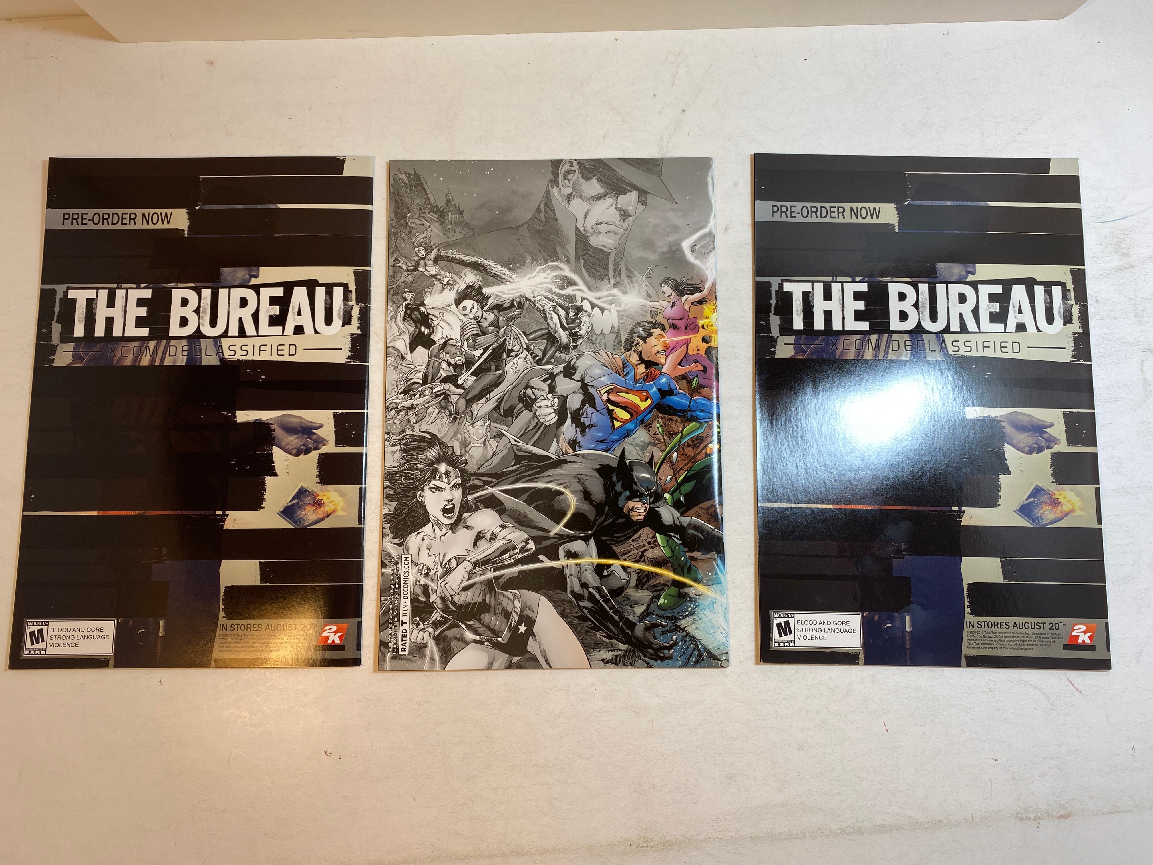 Lot of 3 Justice League #22 2013 Variants Trinity War