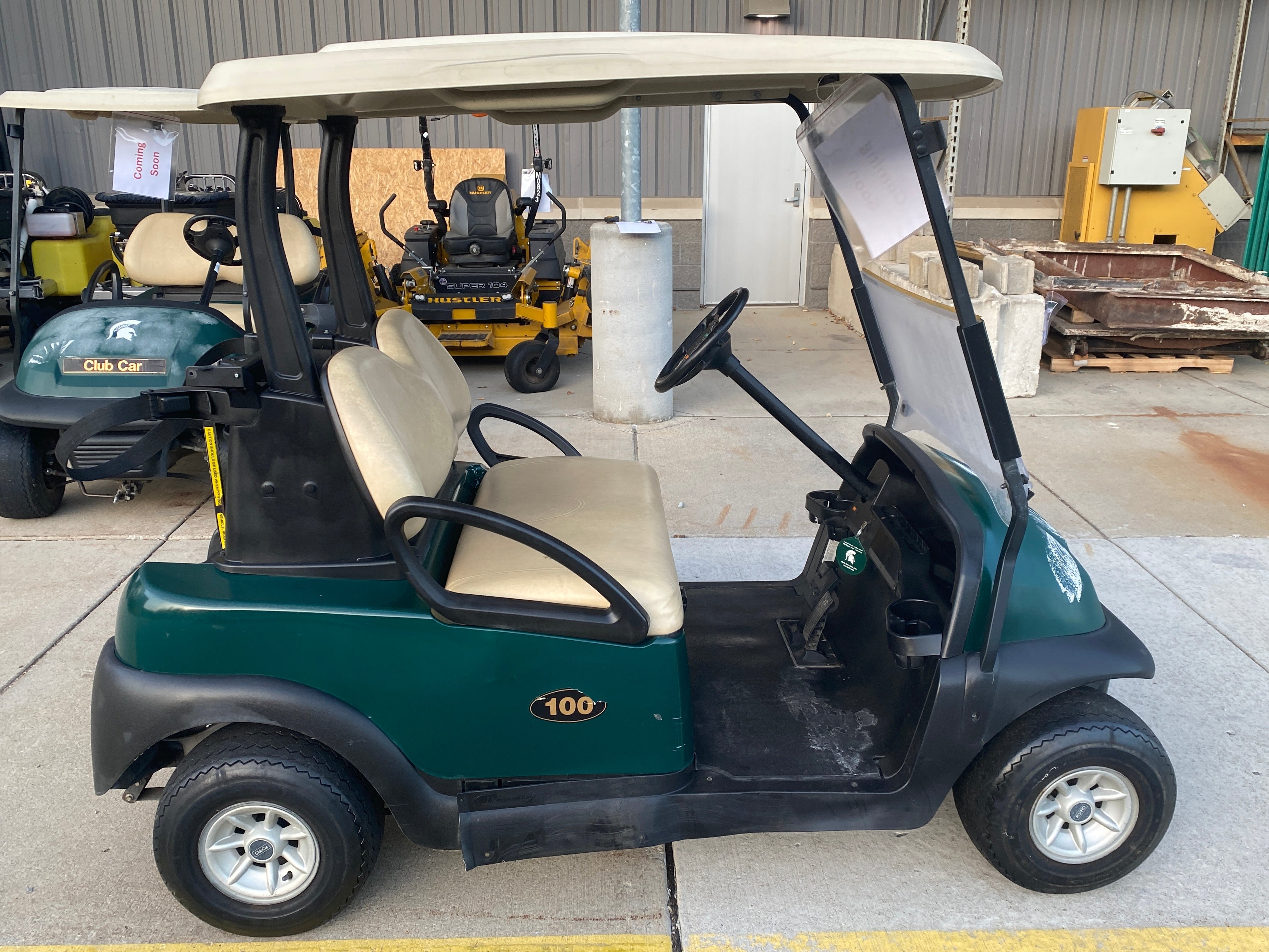 Club Car Green Electric Golf Cart #100