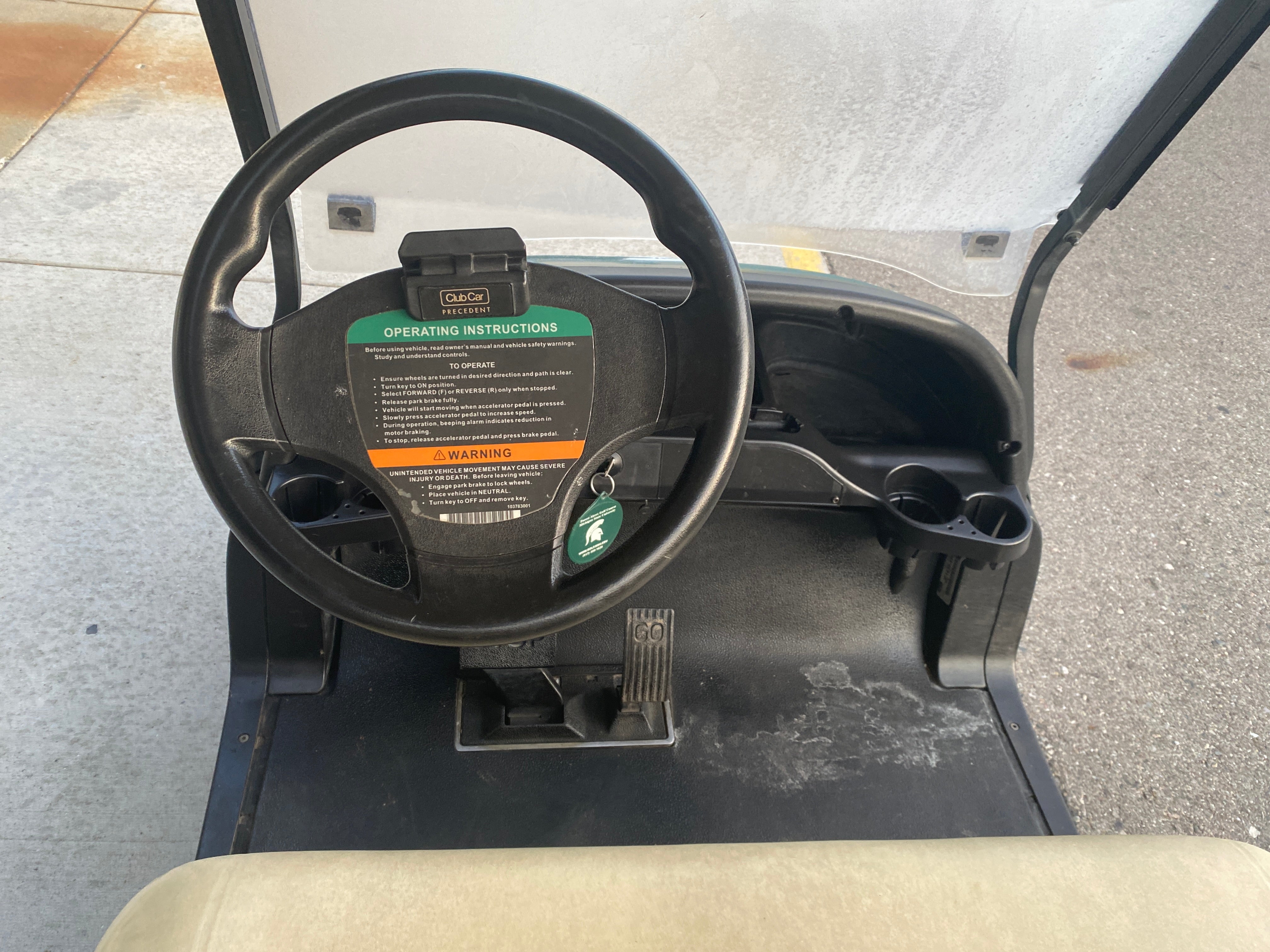 Club Car Green Electric Golf Cart #100